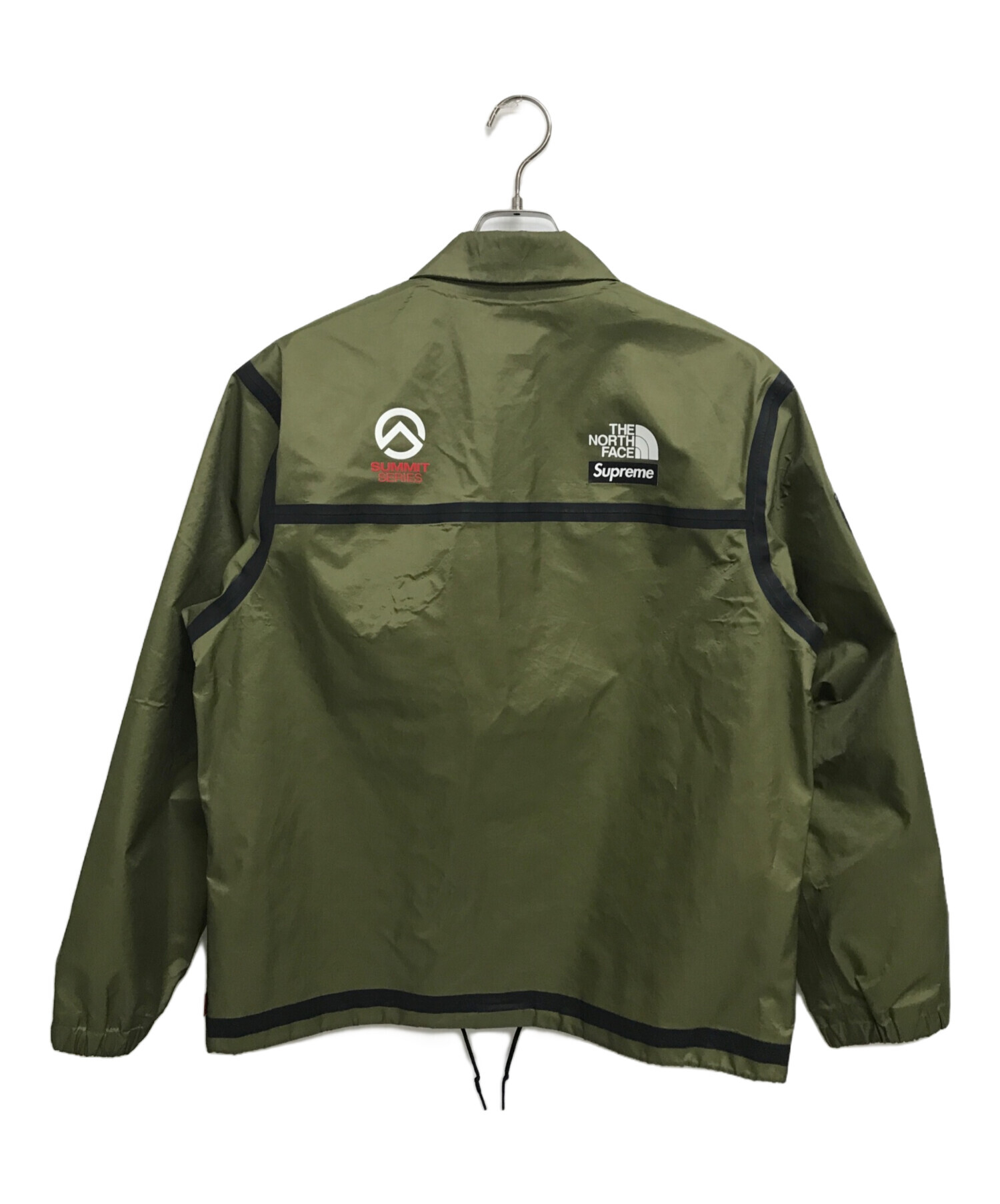 SUPREME (シュプリーム) THE NORTH FACE (ザ ノース フェイス) Outer Tape Coaches Jacket カーキ  サイズ:S