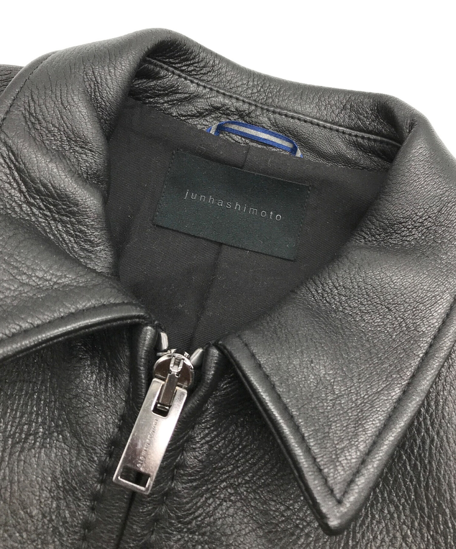 中古・古着通販】Junhashimoto (ジュンハシモト) ZIP LEATHER