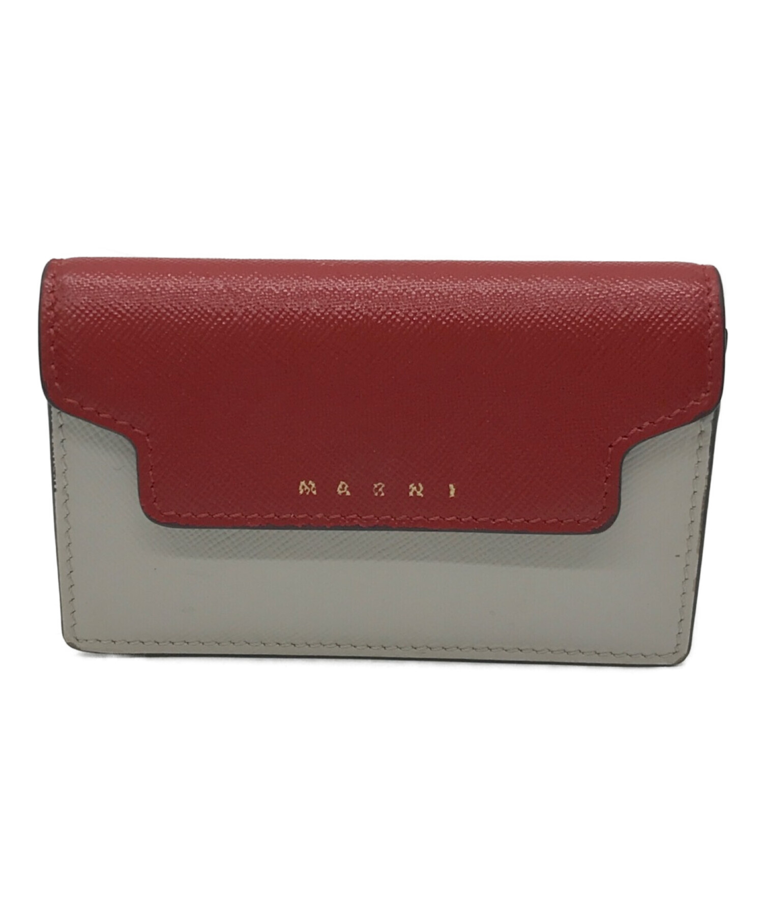 中古・古着通販】MARNI (マルニ) サフィアーノレザーカードケース