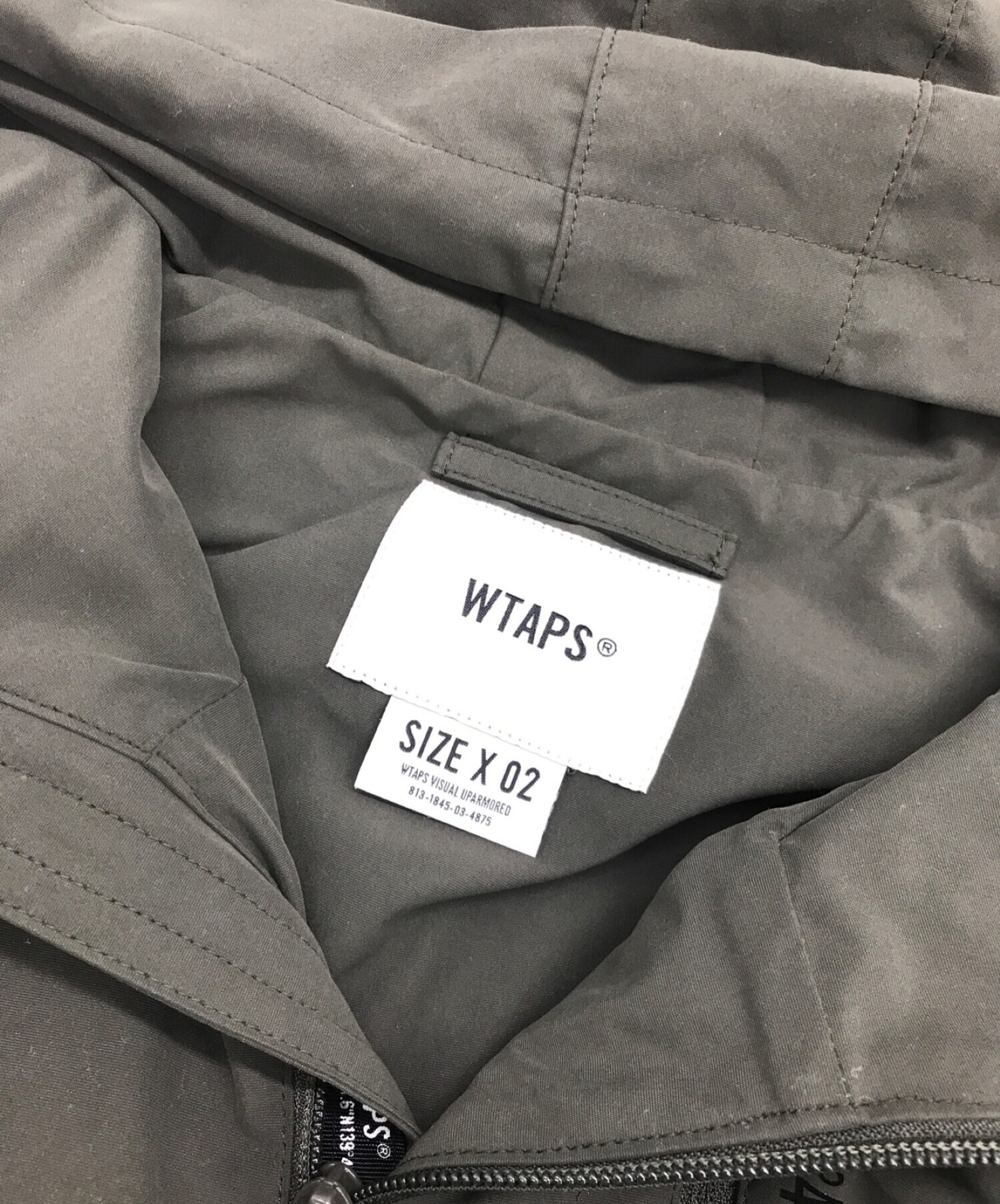 WTAPS (ダブルタップス) タスクジャケット　TASK/JACKET.POLY.TAFFETA カーキ サイズ:X02