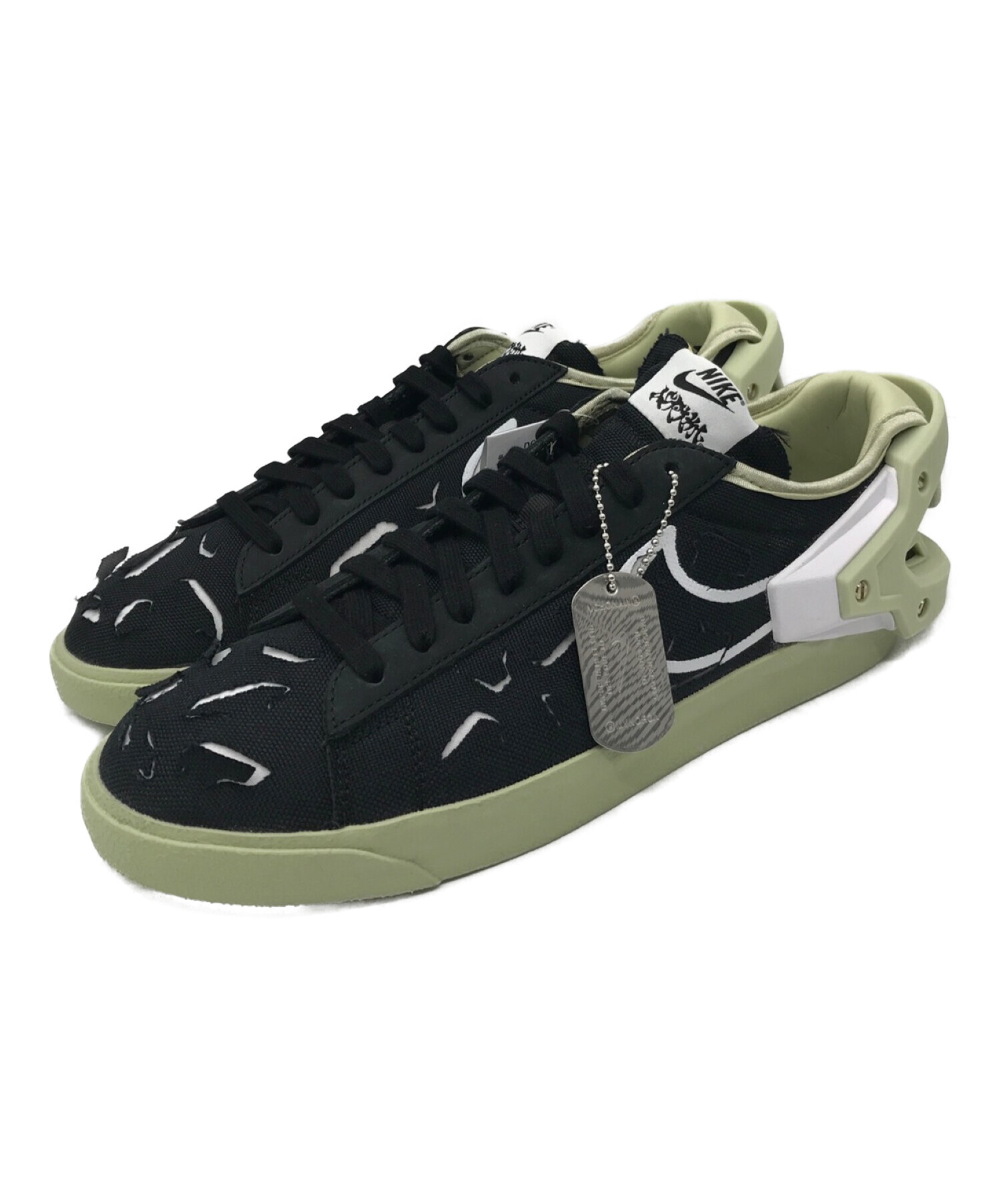 NIKE×ACRONYM (ナイキ×アクロニウム) BLAZER LOW 77　ブレザーロー ブラック×ホワイト サイズ:27.5