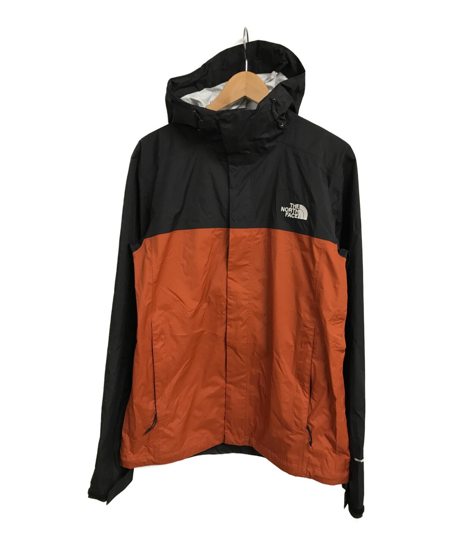 THE NORTH FACE (ザ ノース フェイス) Venture 2 Jacket　ベンチャージャケット ブラウン×ブラック サイズ:S