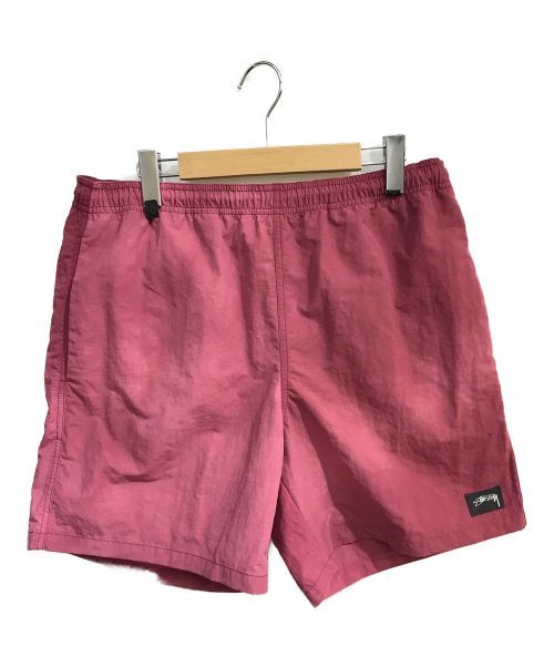 中古・古着通販】stussy (ステューシー) WAVE DYE NYLON SHORT ピンク