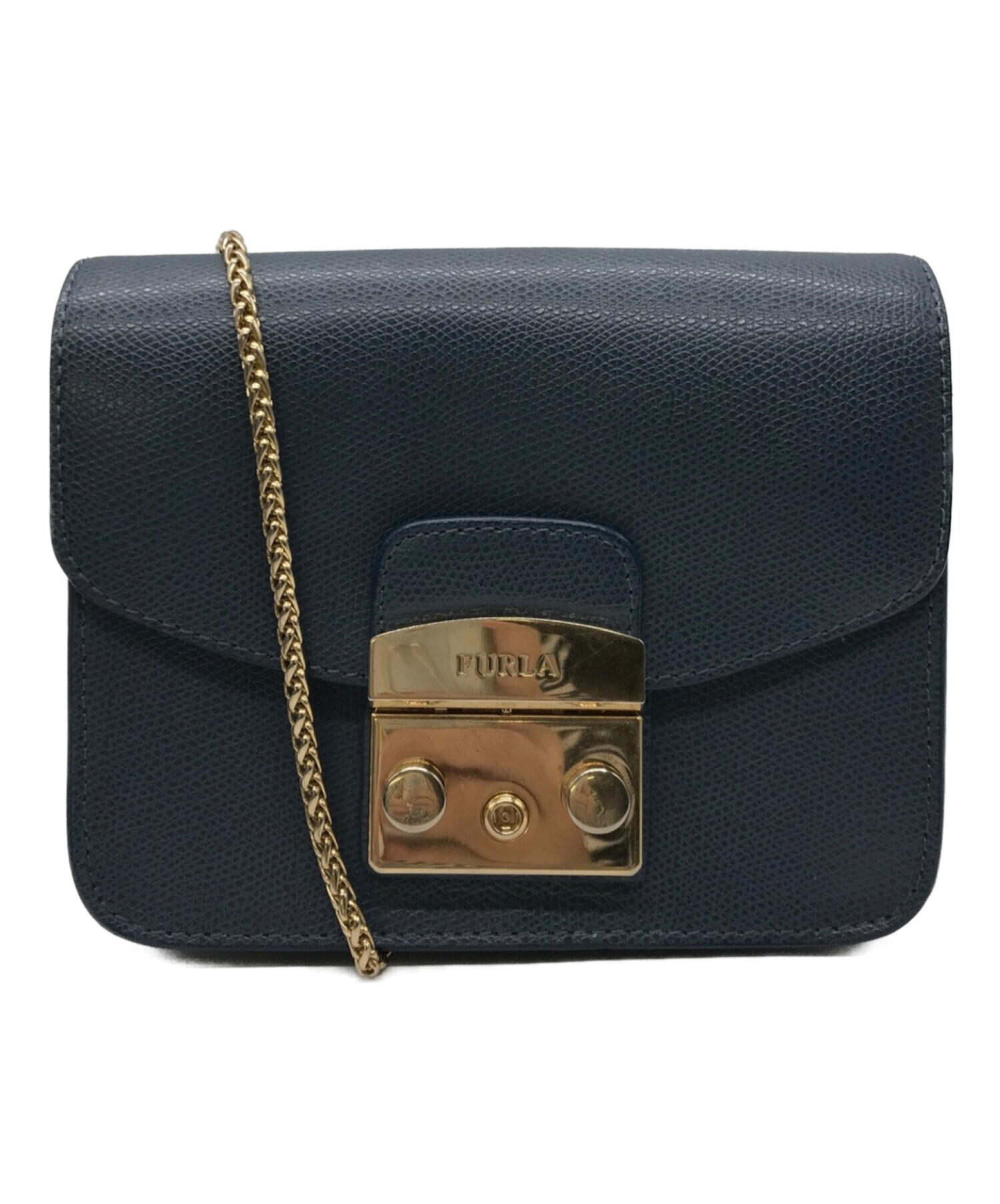 新品 未使用 FURLA フルラ メトロポリス チェーンショルダーバッグ+