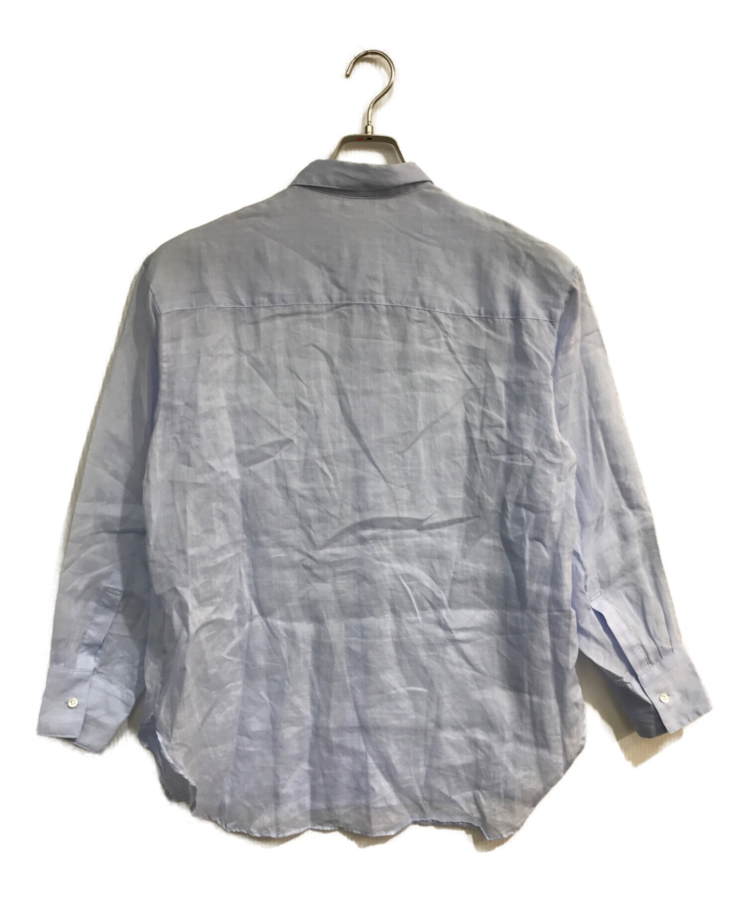 Spick and Span (スピックアンドスパン) ラミーチュニックシャツ 22050200212020 ブルー サイズ:-