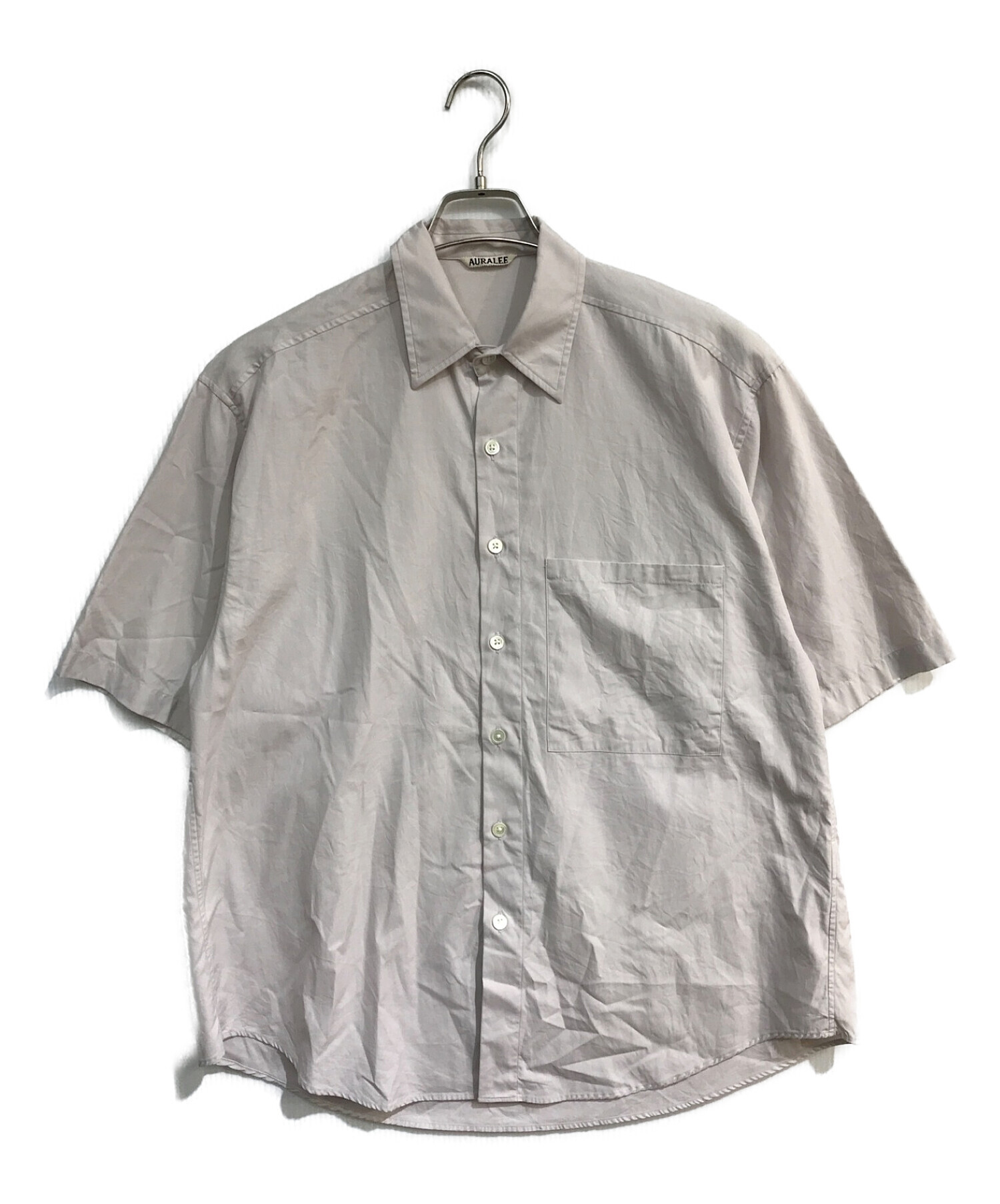 新品未使用タグ付】AURALEE 半袖BDシャツ サイズ5 A20SS02TN | www ...