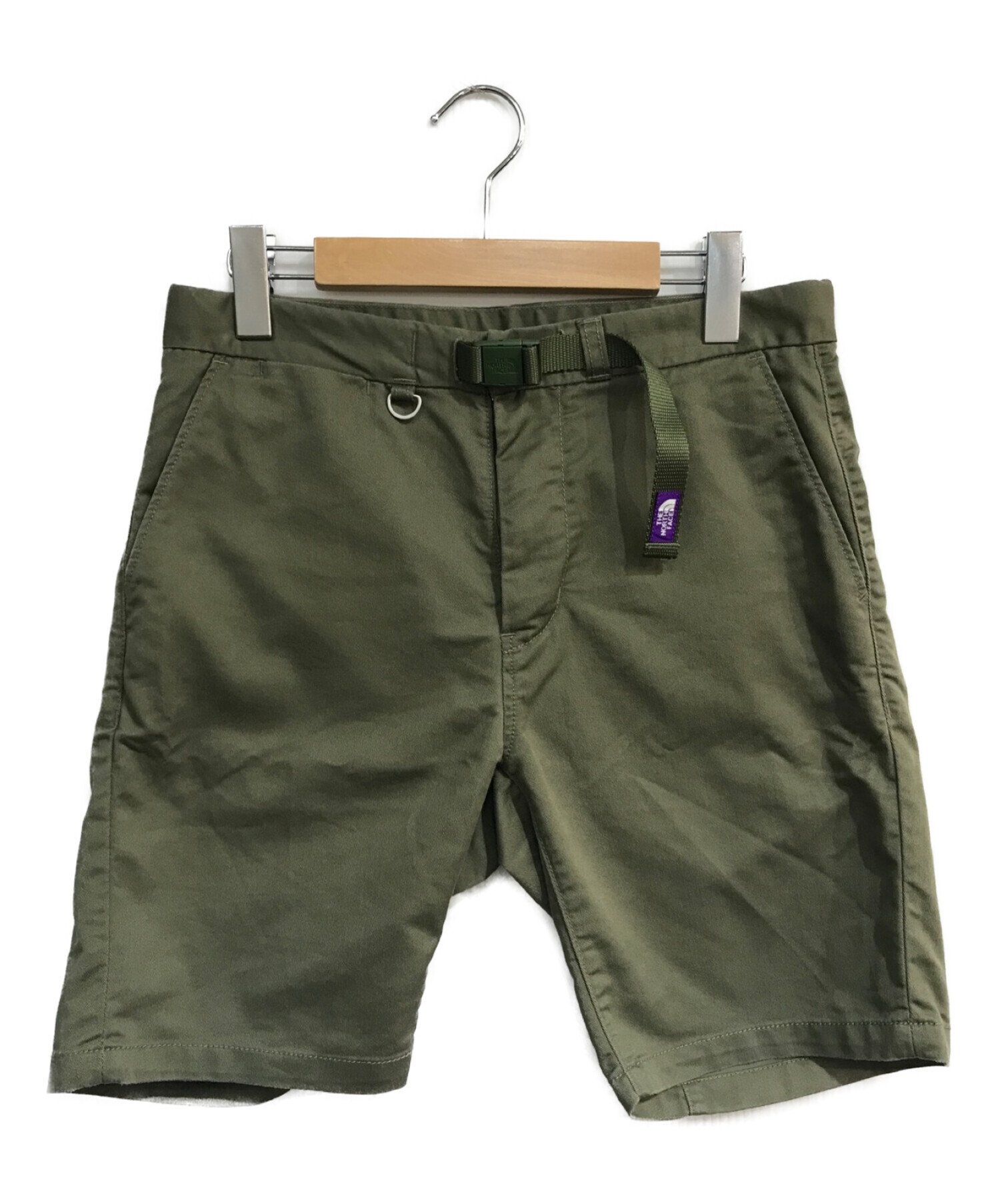 THE NORTHFACE PURPLELABEL (ザ・ノースフェイス パープルレーベル) STRETCH TWILL SHORTS NT4706N  ストレッチツイルショーツ オリーブ サイズ:30