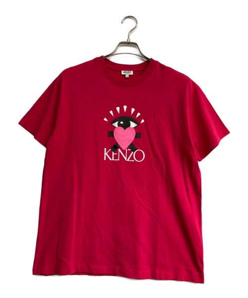 【中古・古着通販】KENZO (ケンゾー) アイモチーフTシャツ ピンク