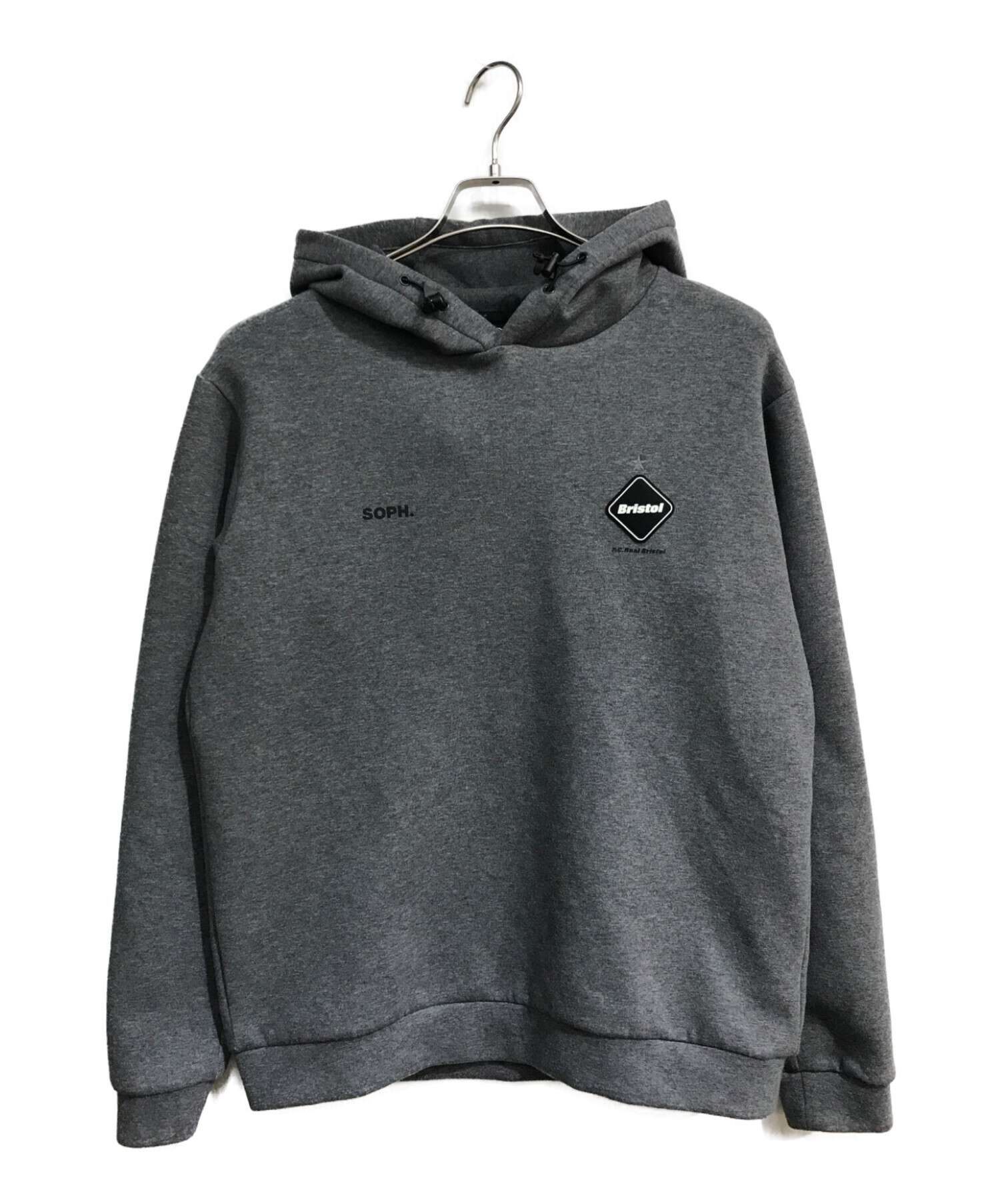 L】FCRB SWEAT PULLOVER HOODIE グレー | hartwellspremium.com