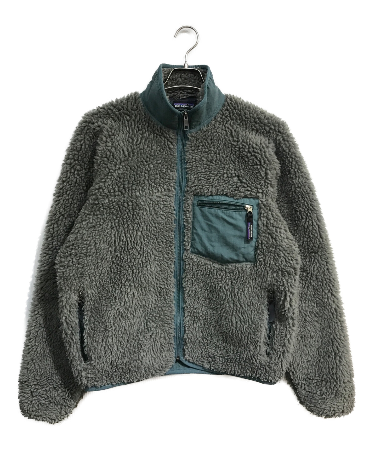 Patagonia (パタゴニア) Classic Retro Cardigan 23024　USA製 クラシックレトロカーディガン グレー サイズ:S