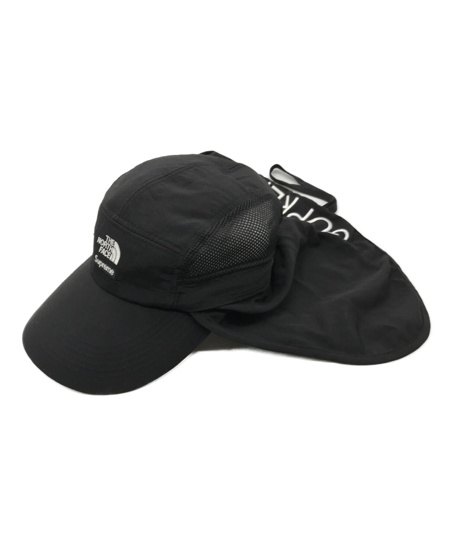 黒 Supreme ノースフェイス Sunshield Camp Cap www.krzysztofbialy.com