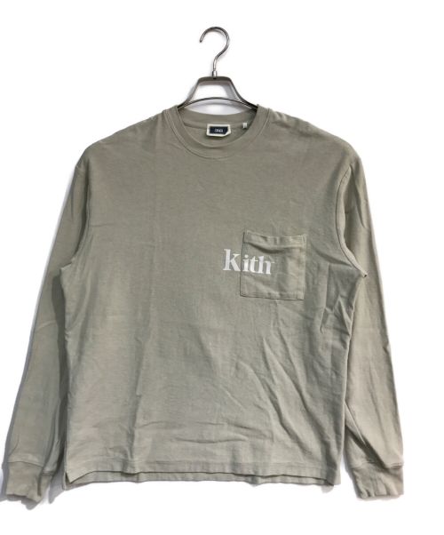 中古・古着通販】KITH (キス) ロゴプリントポケットカットソー 22-070