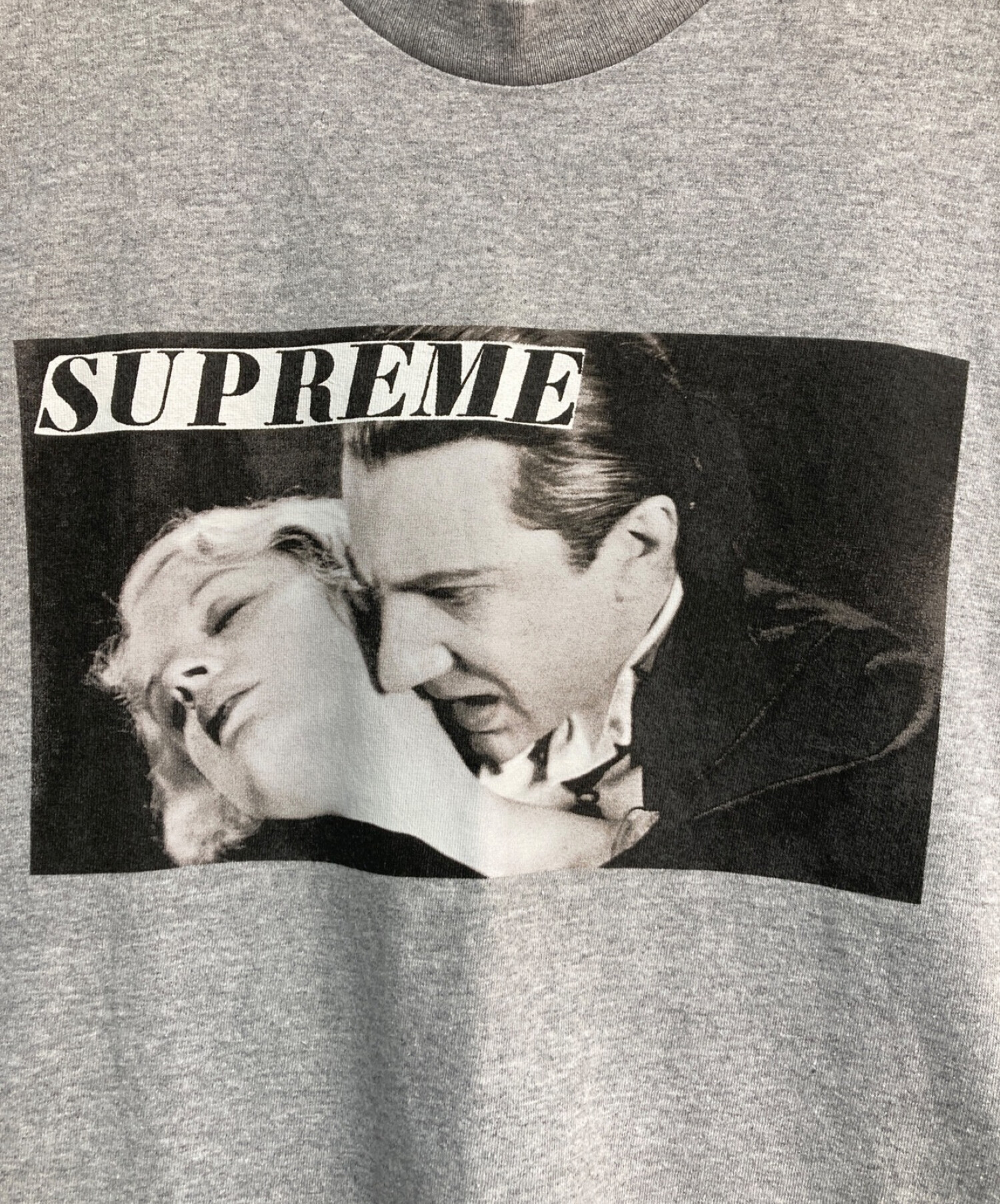 Supreme (シュプリーム) Bela Lugosi tee グレー サイズ:L