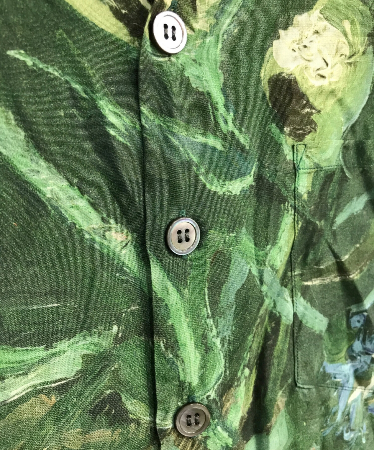 正規通販】 アンユーズド UNUSED ×Van gogh Museum 19SS 美品 アロハ