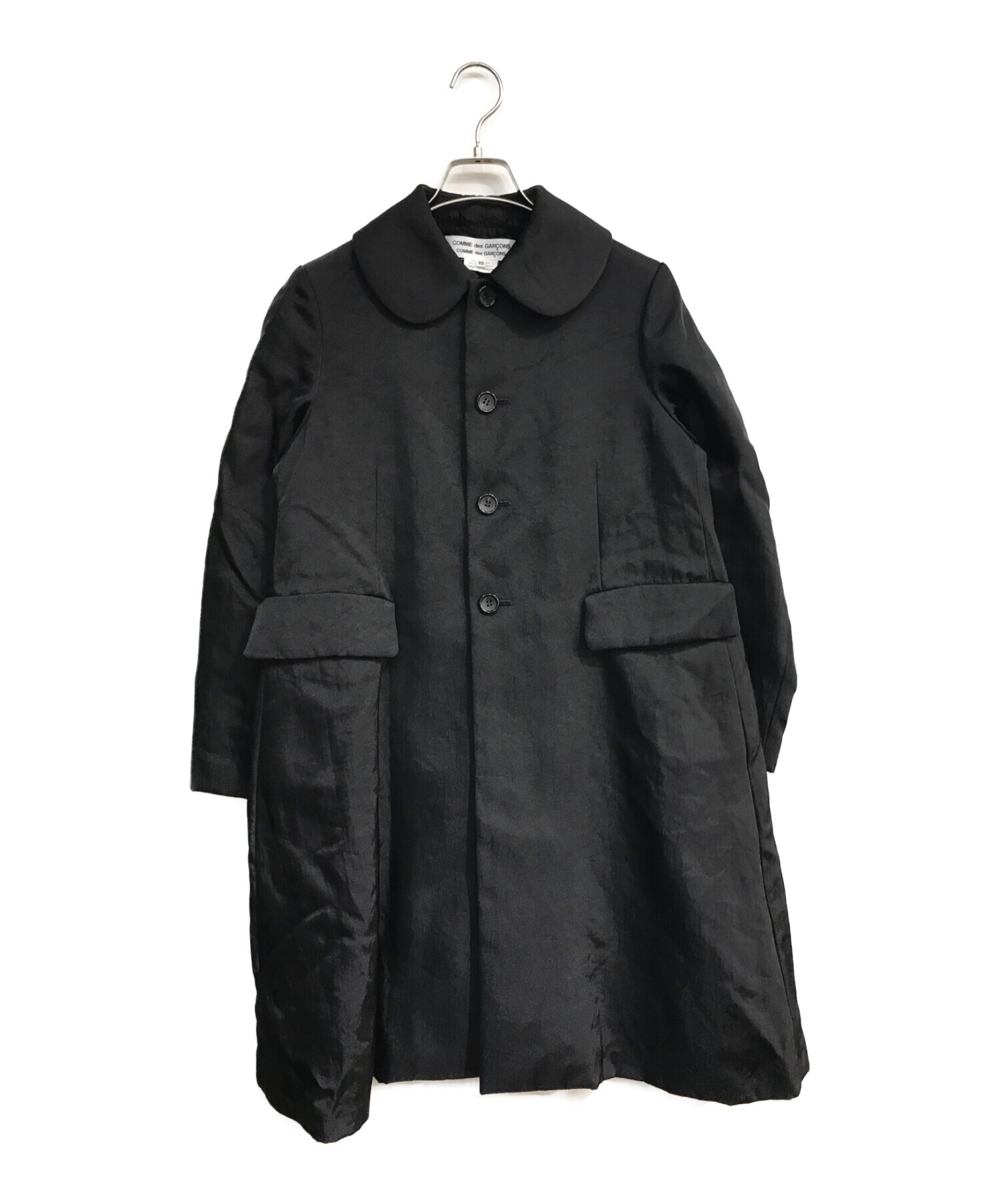 COMME des GARCONS コムデギャルソン コート（その他） XS 黒