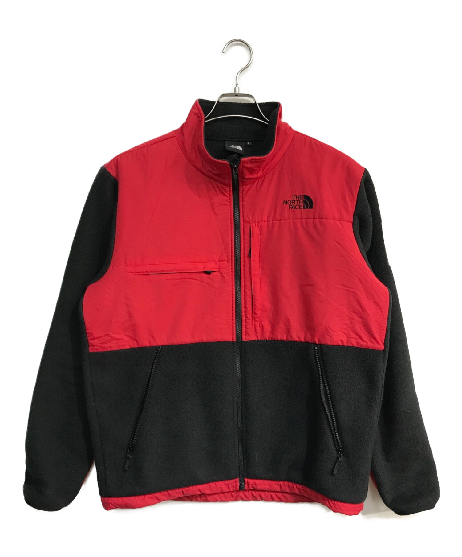 THE NORTH FACE (ザ ノース フェイス) デナリジャケット　NA71951 レッド×ブラック サイズ:L