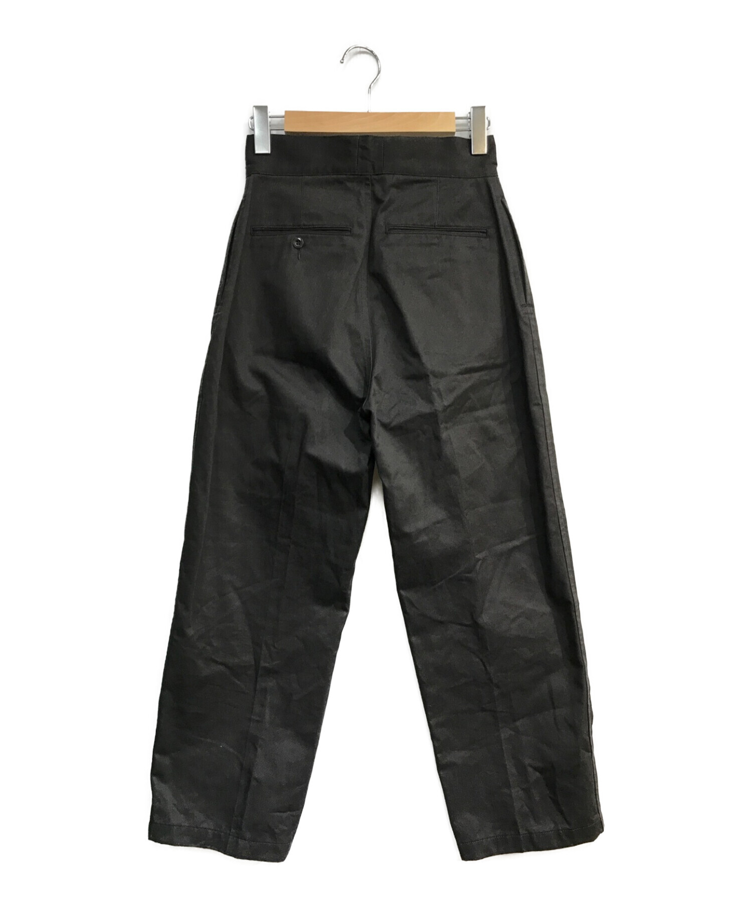 leno (リノ) DOUBLE BELTED GURKHA TROUSERS ダブルベルテッド グルカ トラウザー L2102-PT001 グレー  サイズ:1