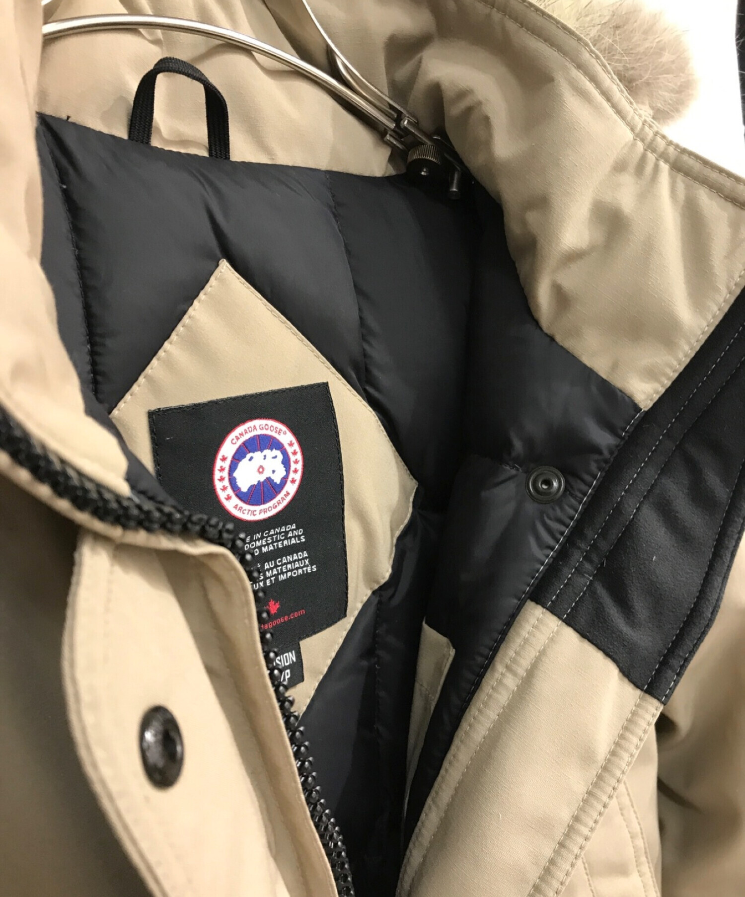 CANADA GOOSE (カナダグース) TRILLIUM Parka　6550LA ベージュ サイズ:S