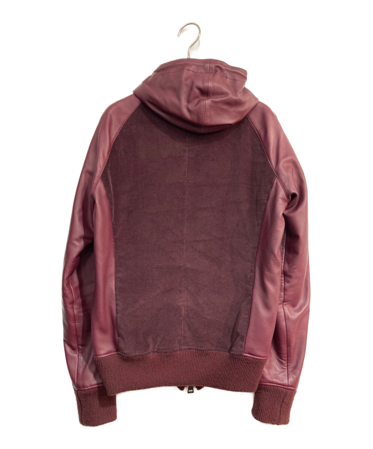 特価【AKM】VELOUR BOMBER ZIP HOODED -L.GRAY- - パーカー