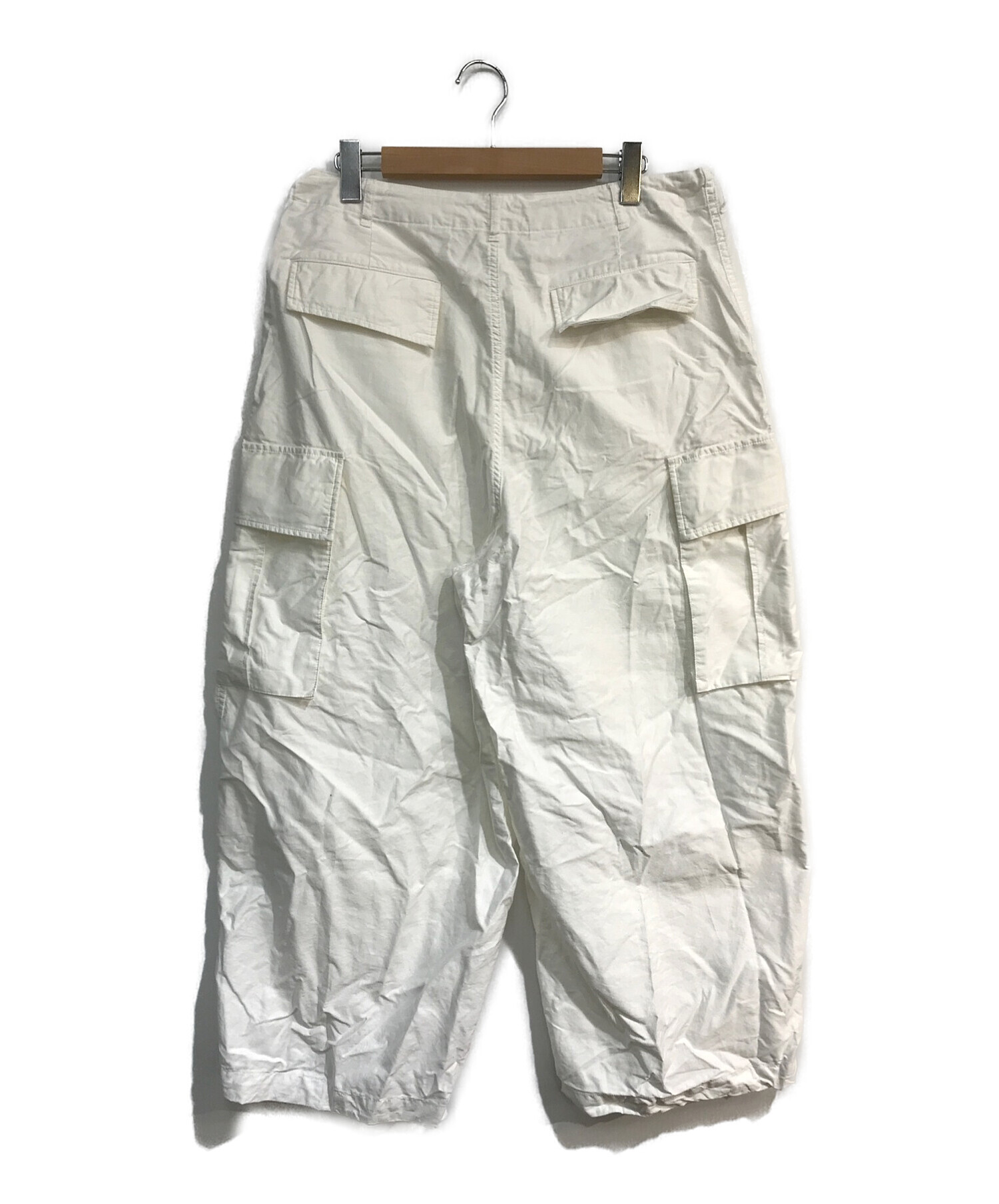 Needles (ニードルス) H.D. Pant BDU　IN151　ヒザデルパンツ ホワイト サイズ:L