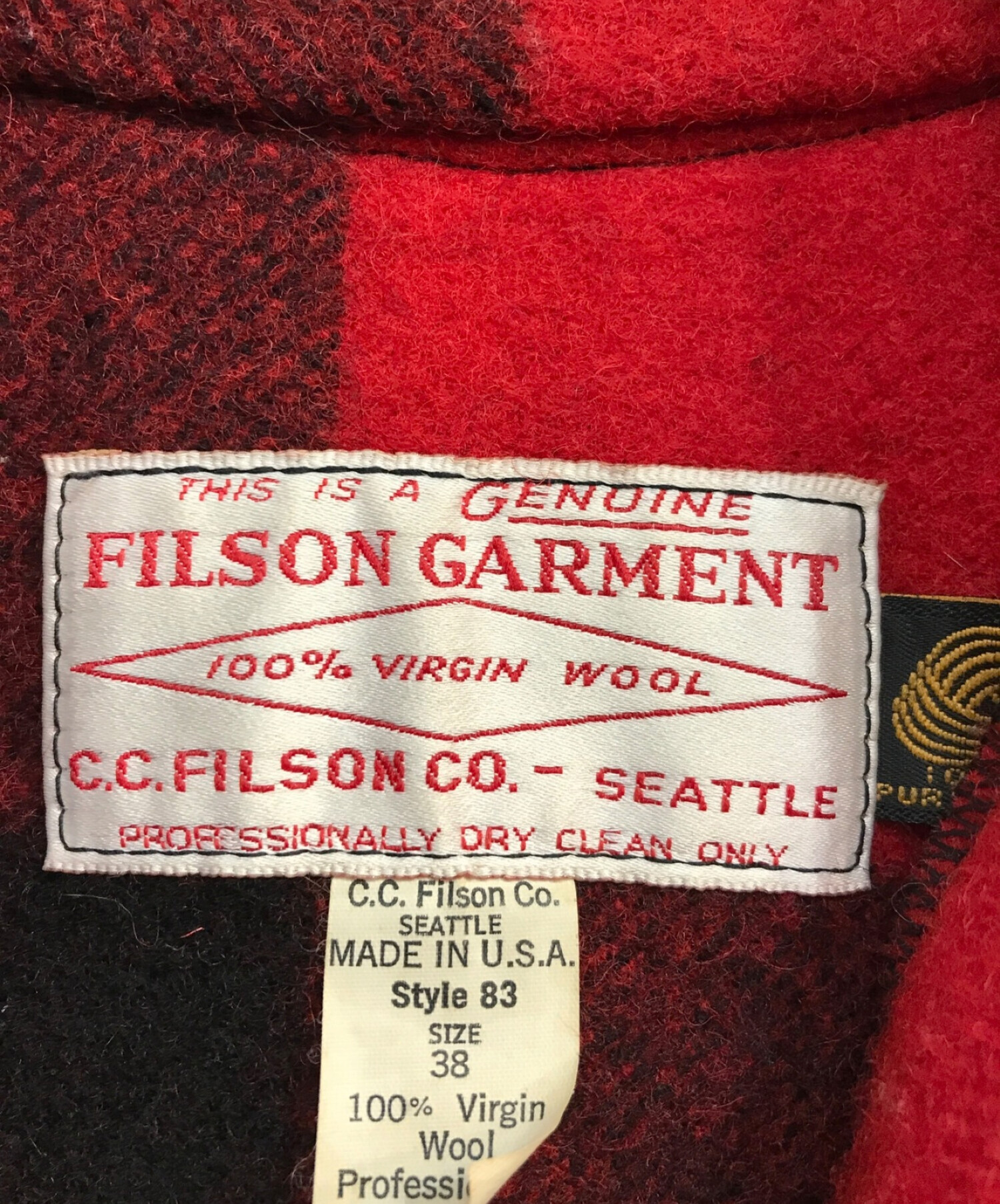 中古・古着通販】FILSON GARMENT (フィルソンガーメント) マッキーノ