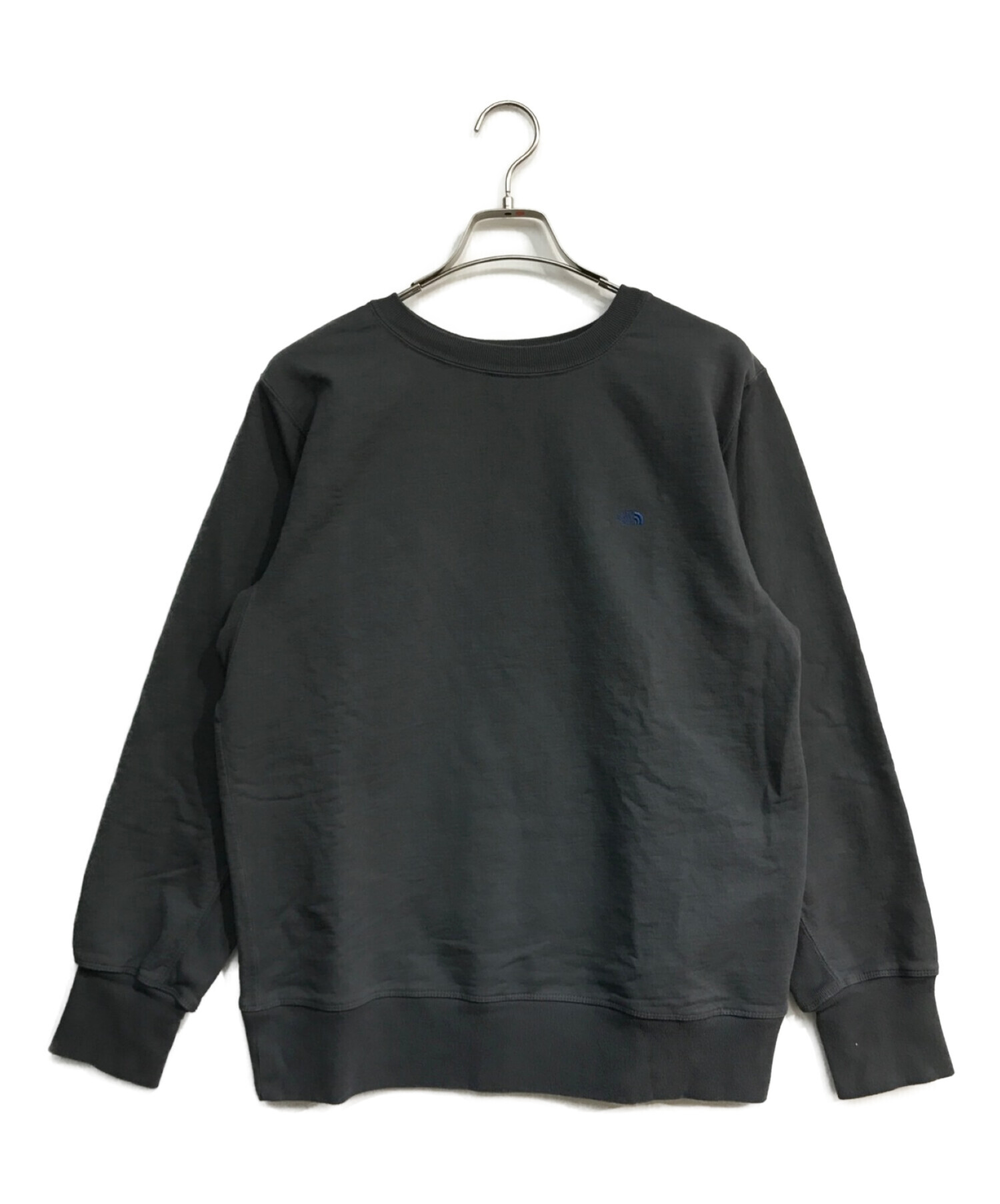 THE NORTHFACE PURPLELABEL (ザ・ノースフェイス パープルレーベル) 10oz Mountain Crew Neck  Sweat　NT6903N グレー サイズ:S 未使用品