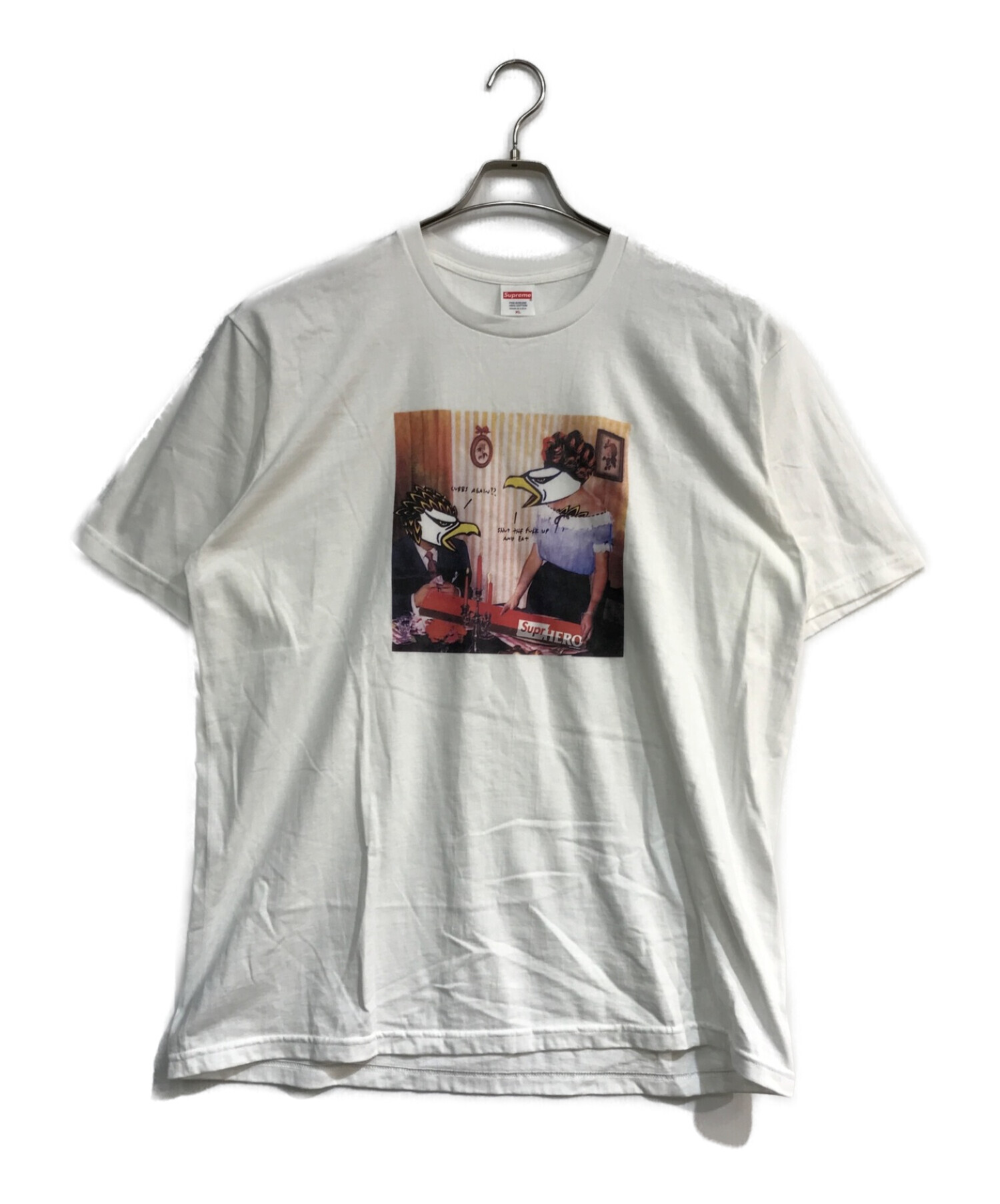 SUPREME (シュプリーム) ANTIHERO (アンタイヒーロー) Curbs Tee 22SS ホワイト サイズ:XL