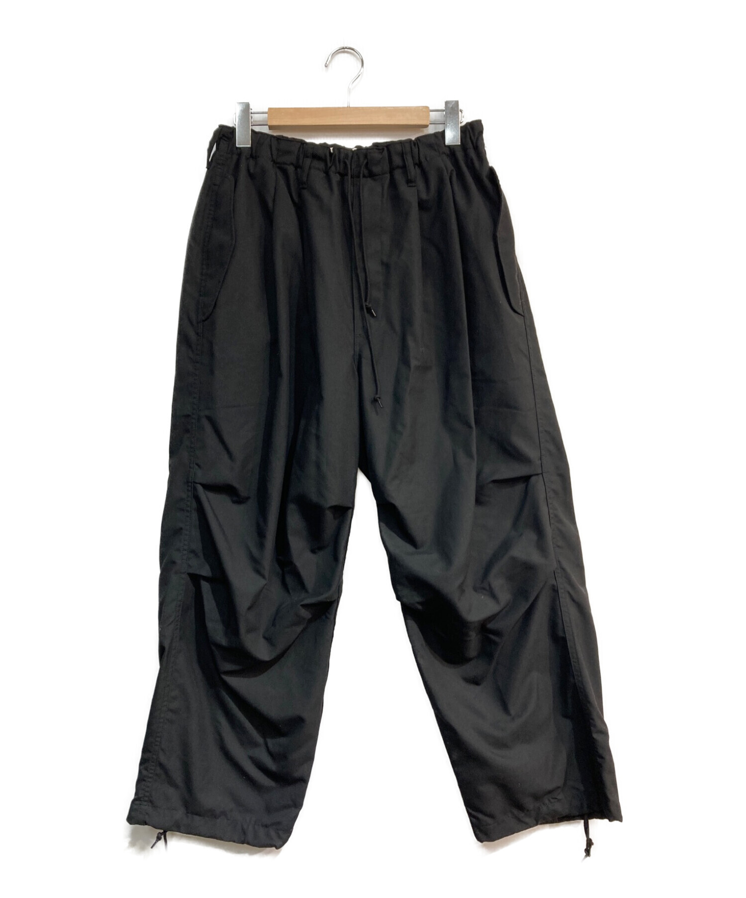 COOTIE PRODUCTIONS (クーティープロダクツ) T/R ERROR FIT UTILITY EASY PANTS ブラック サイズ:L