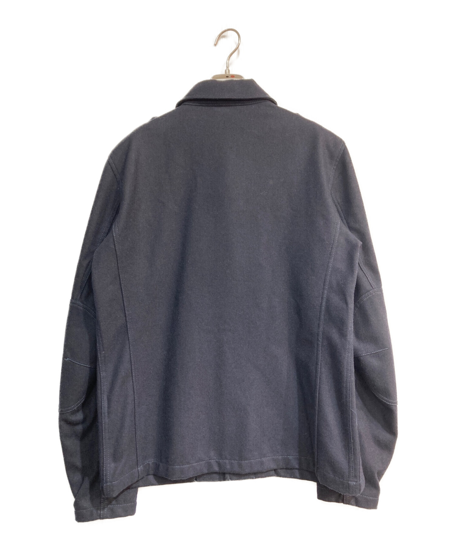 C.P COMPANY (シーピーカンパニー) Wool Outer Over Shirt Jacket　14WCPUS04262 01182  ネイビー サイズ:L