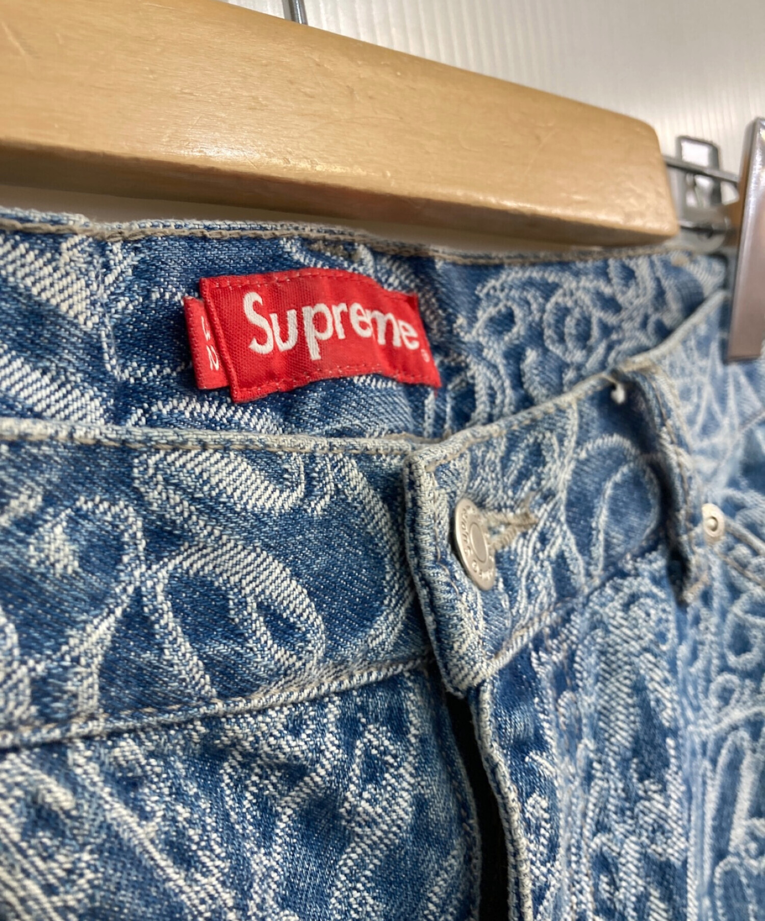 中古・古着通販】Supreme (シュプリーム) Script Jacquard Double Knee