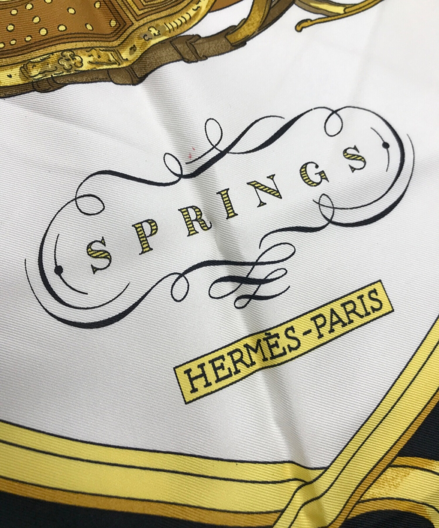 中古・古着通販】HERMES (エルメス) カレ90シルクスカーフ SPRINGS