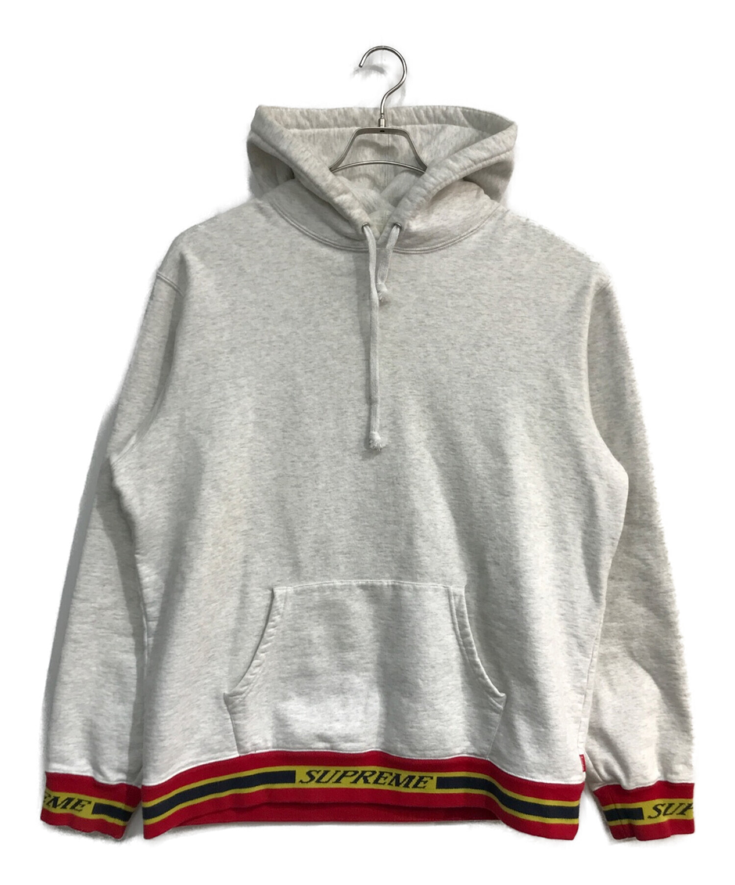 シュプリーム Supreme Striped Hooded Sweatshirt