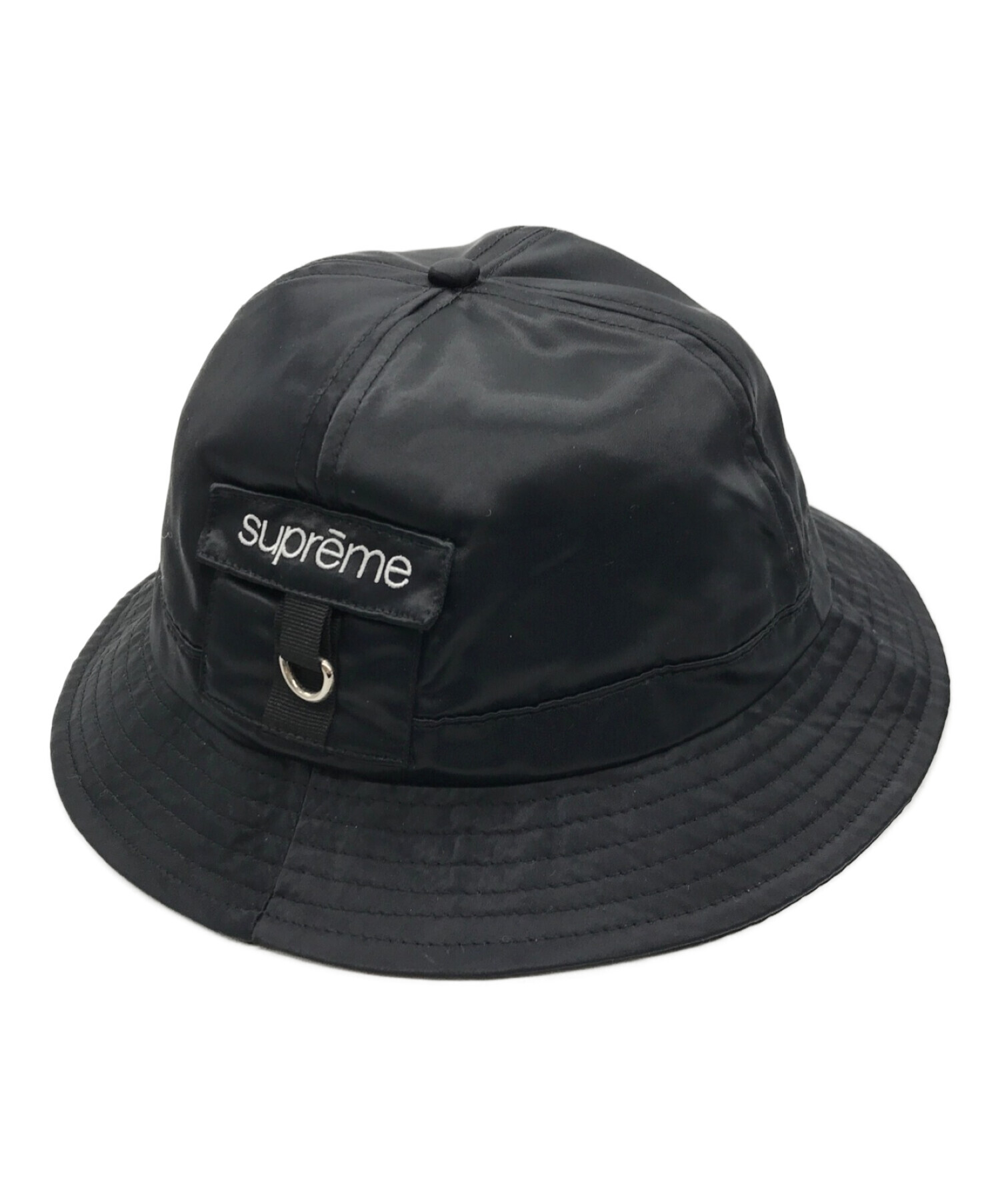 中古・古着通販】SUPREME (シュプリーム) Zip Mesh Camp Cap ブラック