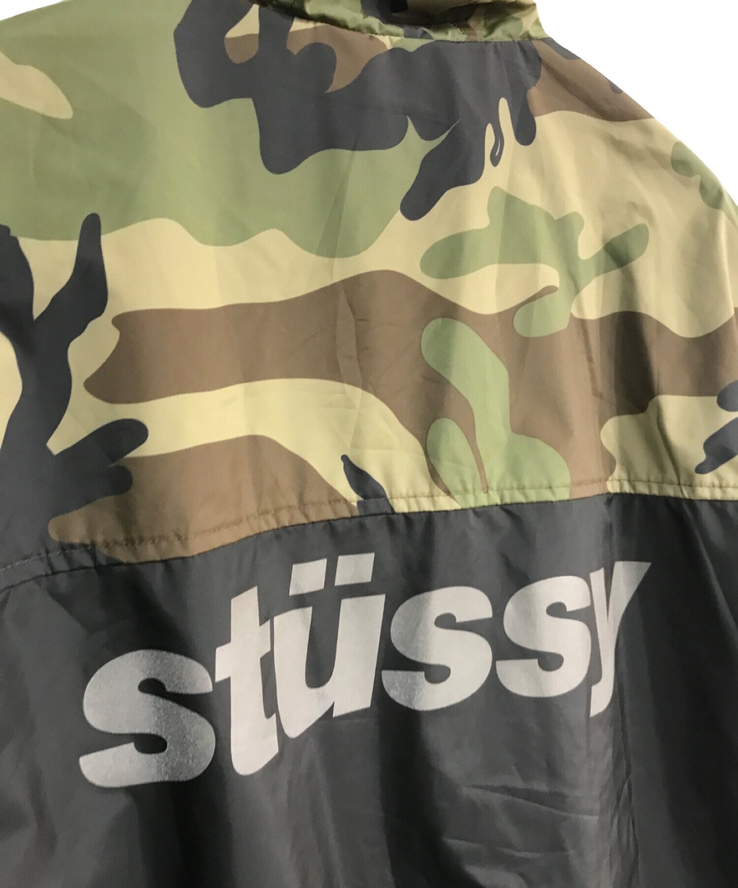 中古・古着通販】stussy (ステューシー) 迷彩マウンテンパーカー