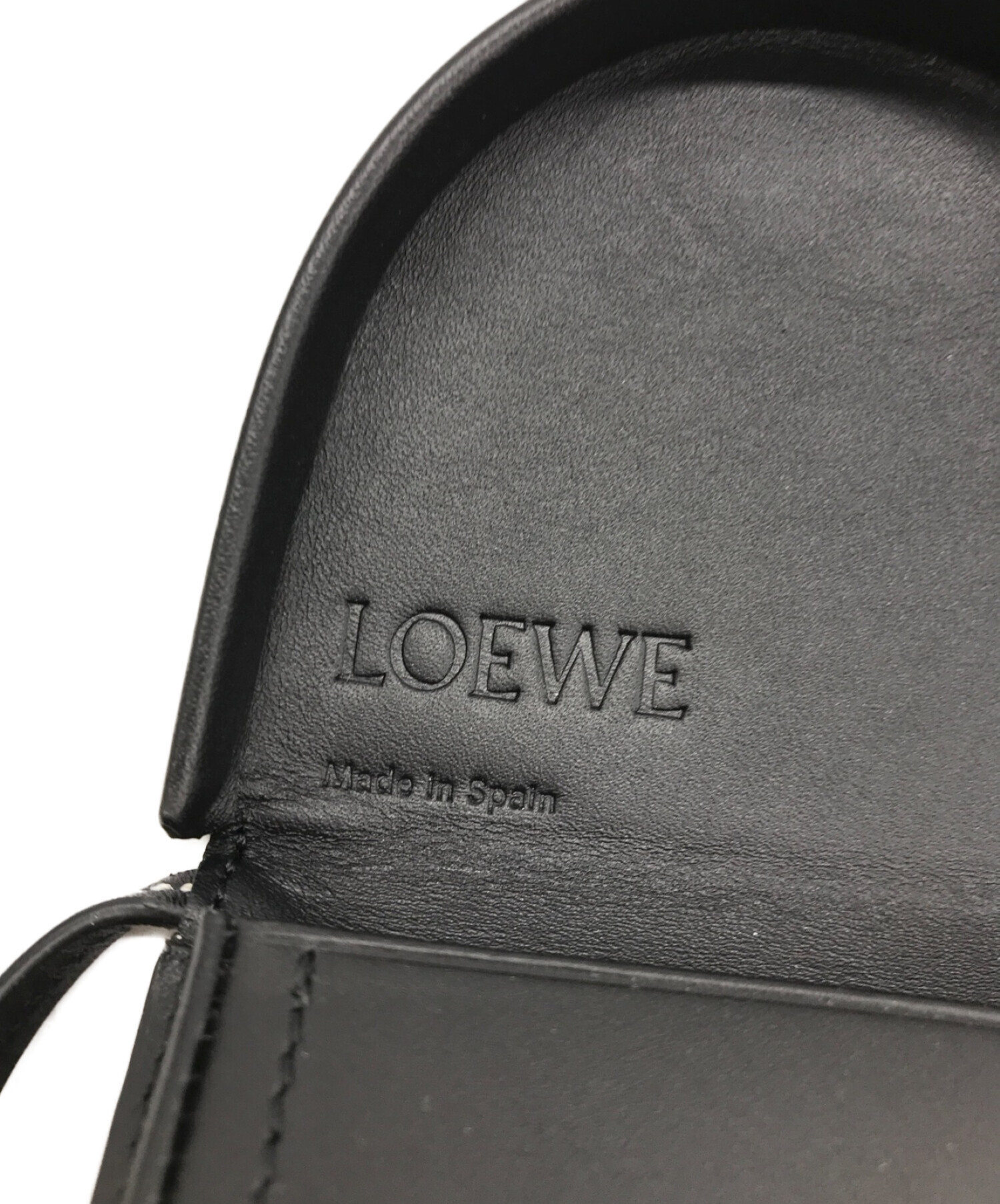 LOEWE (ロエベ) ヒールポーチ ミニ ブラック