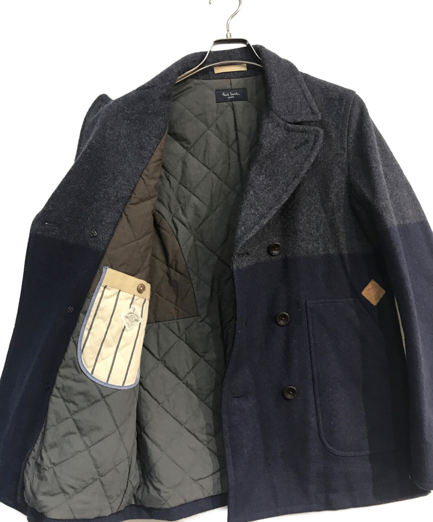 中古・古着通販】Paul Smith (ポールスミス) バイカラーPコート