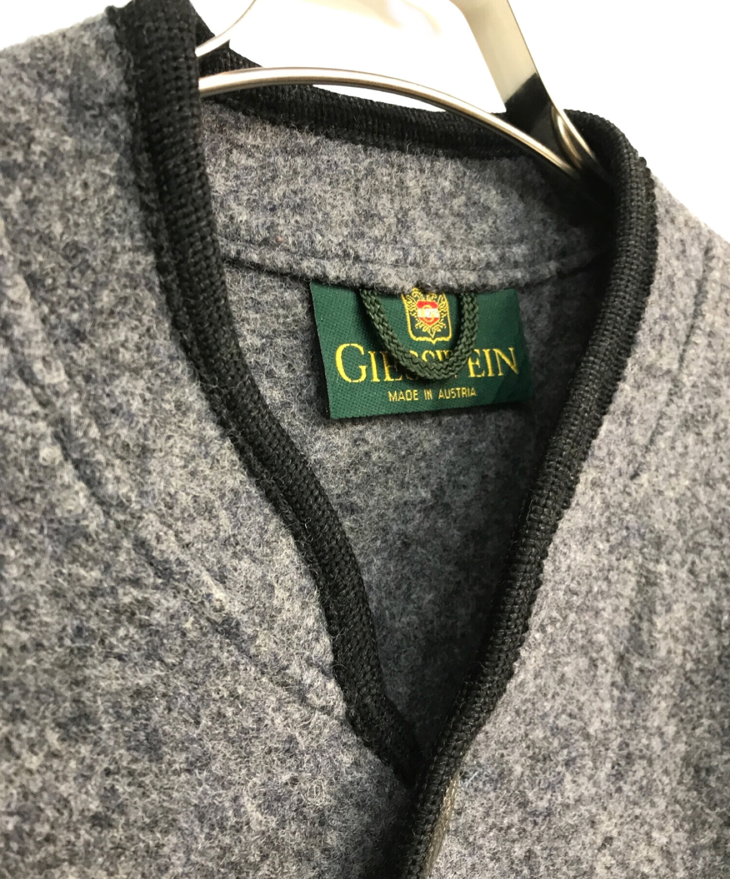 GIESSWEIN (ギースヴァイン) 刺繍チロルジャケット　グレー グレー サイズ:50