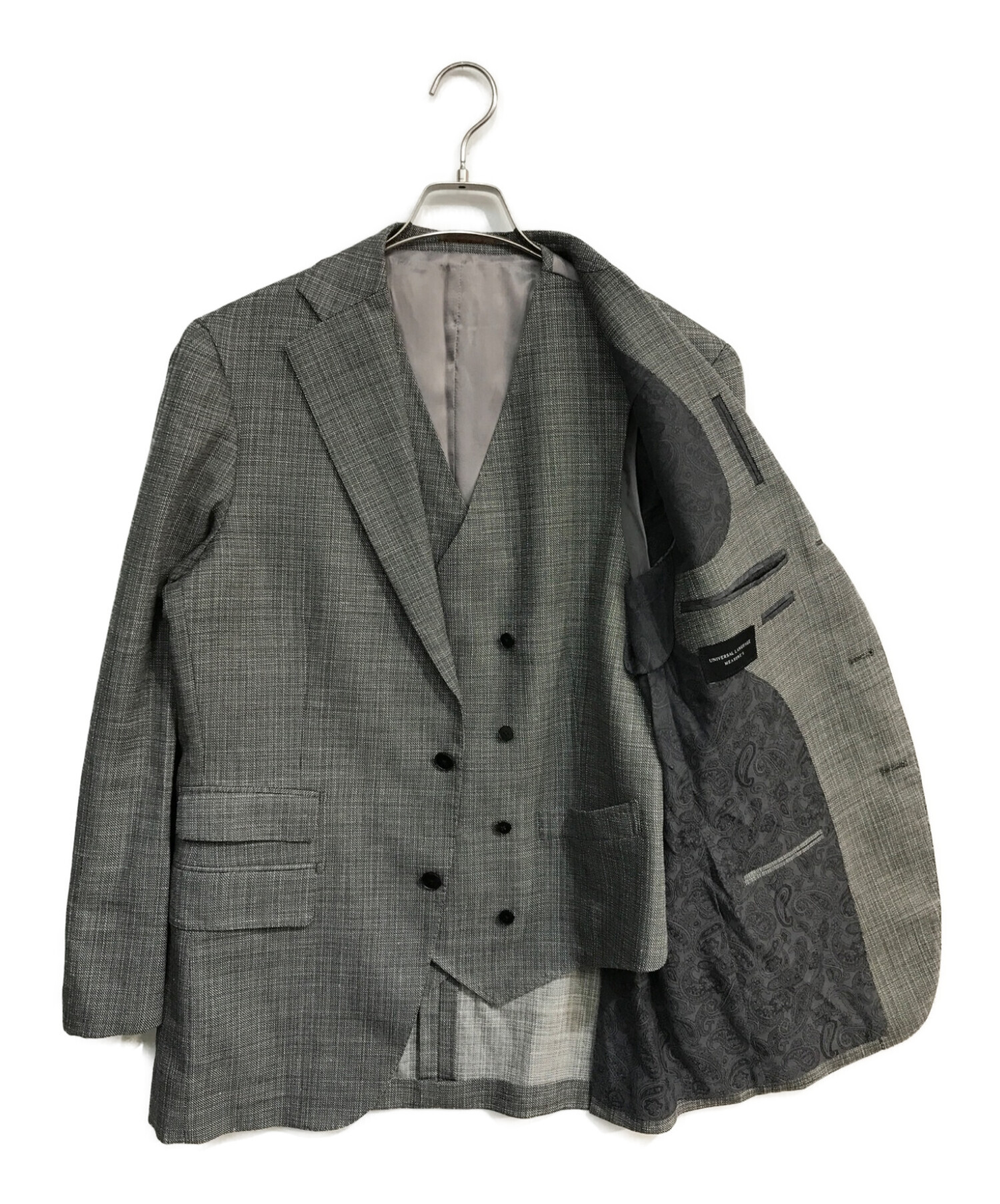 共同購入価格 UNIVERSAL LANGUAGE×Loro Piana スーツ セットアップ