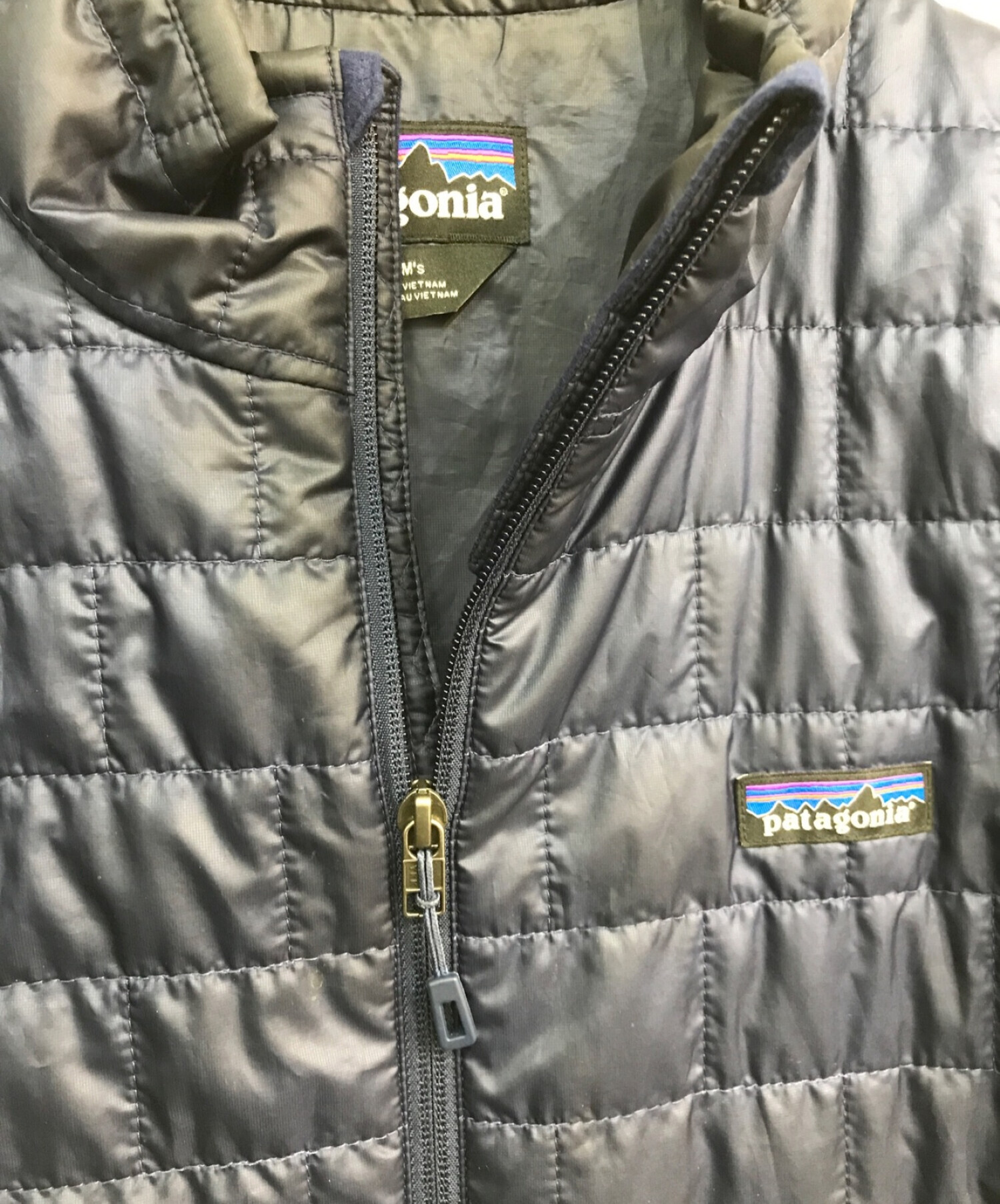 Patagonia (パタゴニア) ナノパフベスト 84242 ブルー サイズ:L