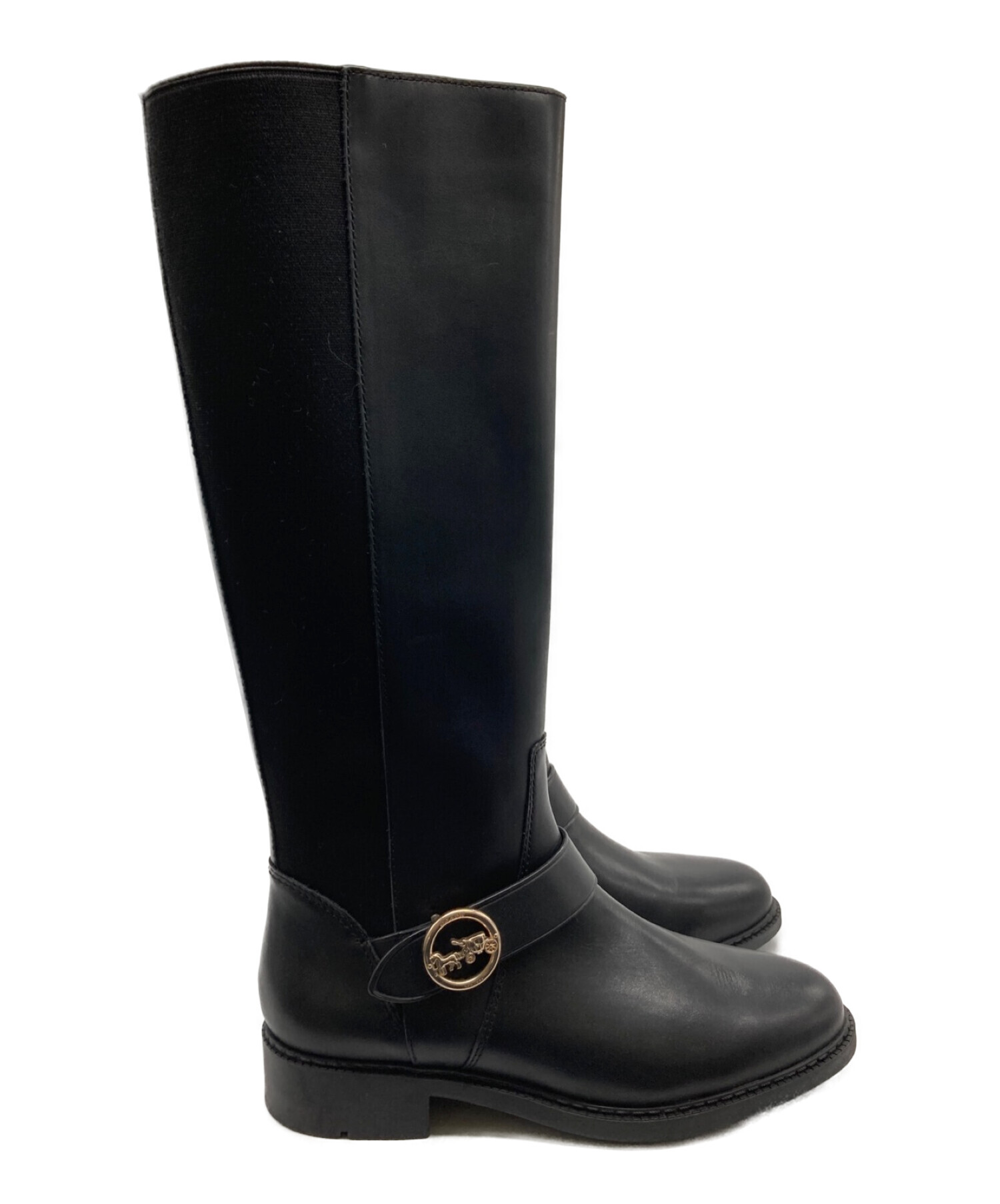 COACH ロングブーツ Fae Riding Boot 23.0 - ブーツ