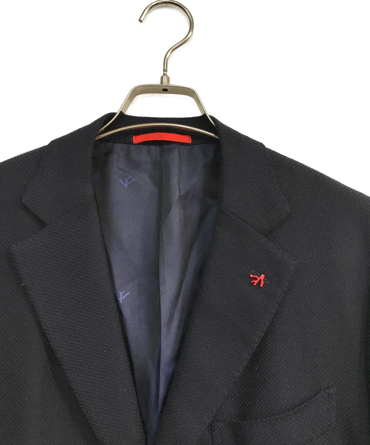 ISAIA (イザイア) 3Bジャケット ネイビー サイズ:50