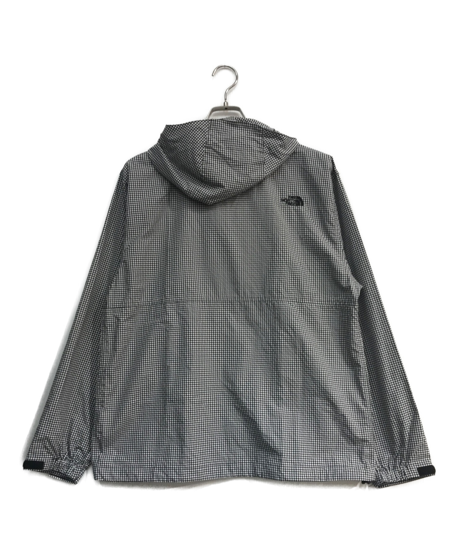 THE NORTH FACE (ザ ノース フェイス) Novelty Compact Jacket NP11170 ノベルティーコンパクトジャケット  ホワイト×ブラック サイズ:Ｍ