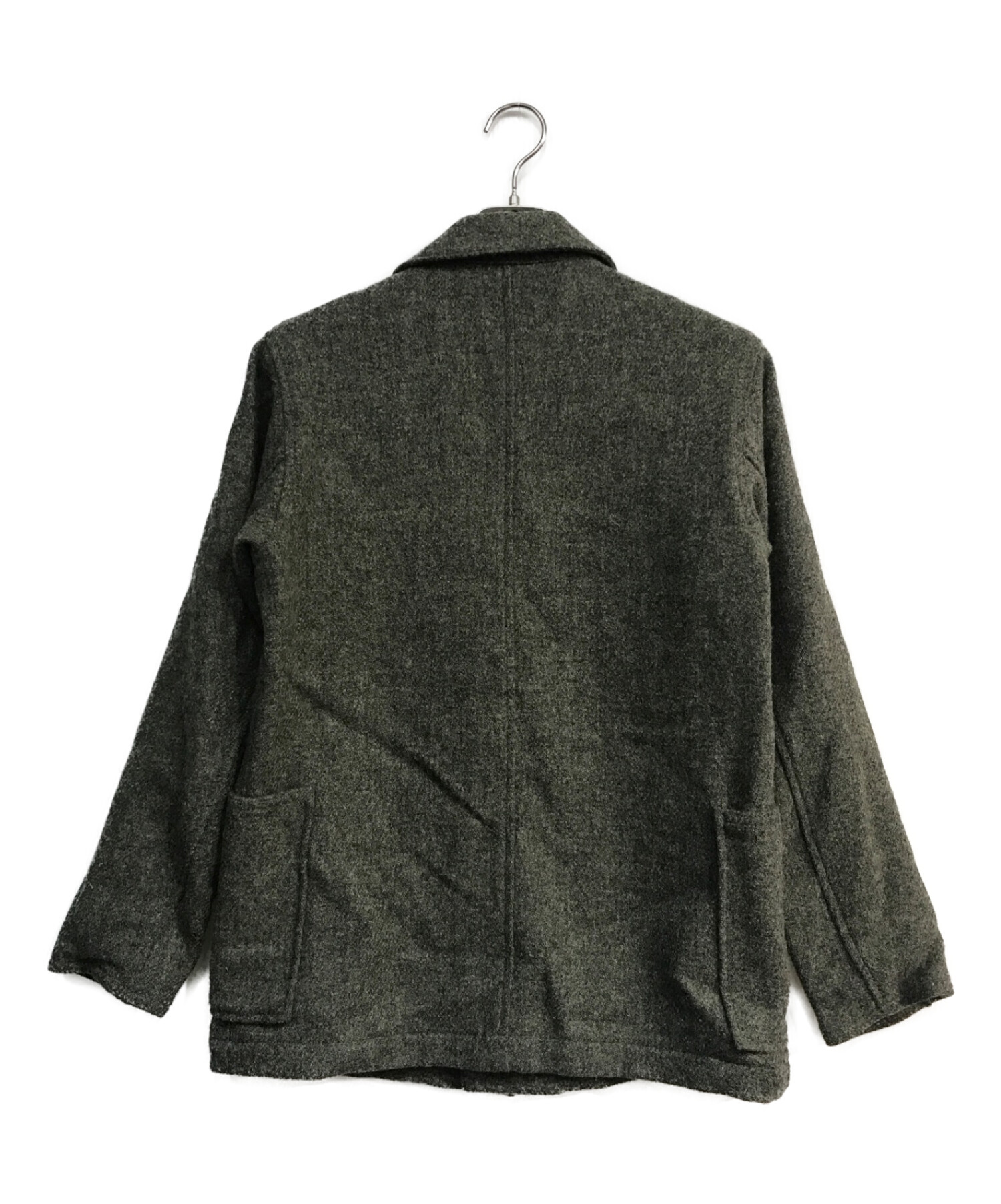 KATO' (カトー) Harris Tweed (ハリスツイード) ウール3Bジャケット グリーン サイズ:S