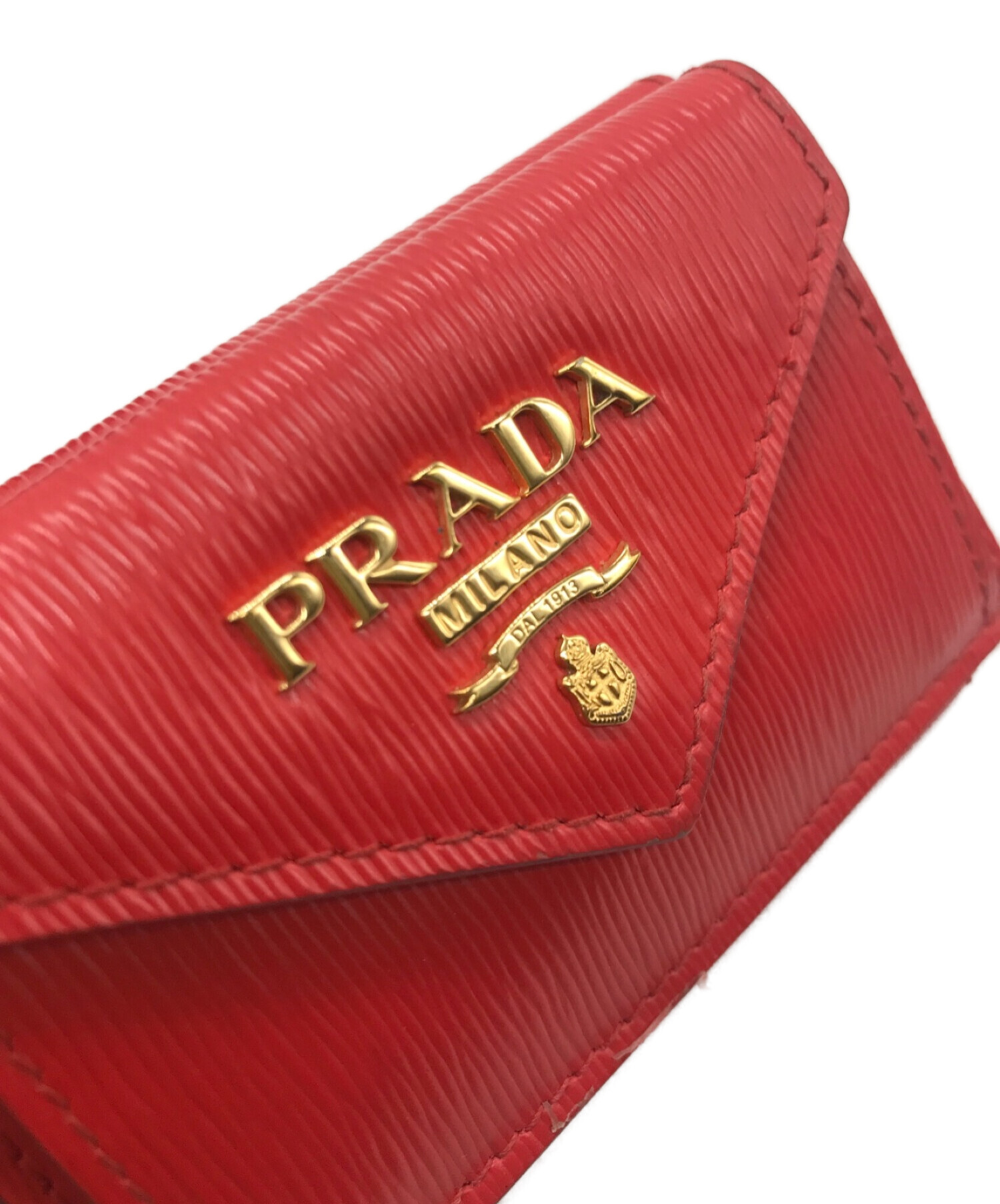 中古・古着通販】PRADA (プラダ) VITELLO MOVE 3つ折り財布 1MH021