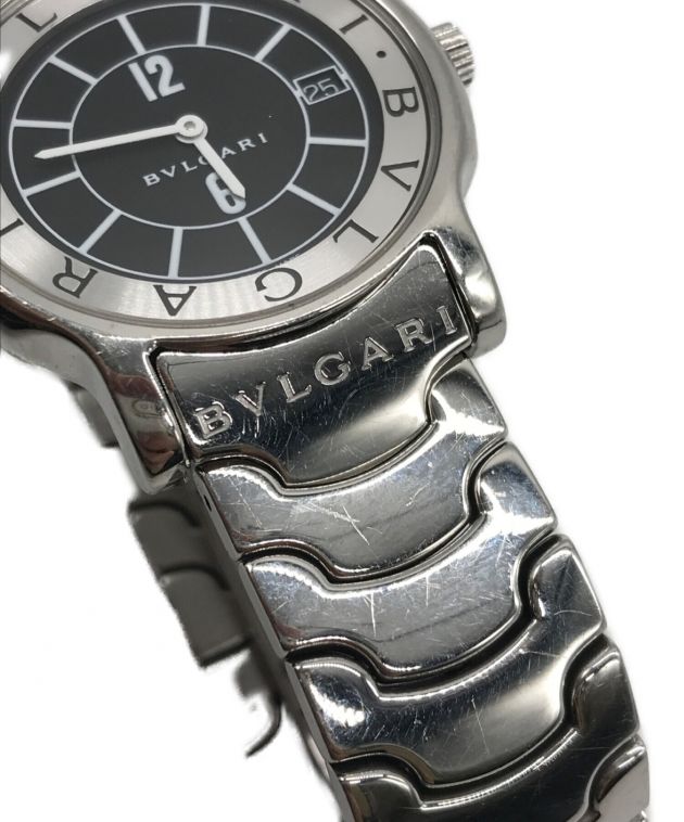 中古・古着通販】BVLGARI (ブルガリ) ソロテンポ 腕時計 ST 35S 動作 