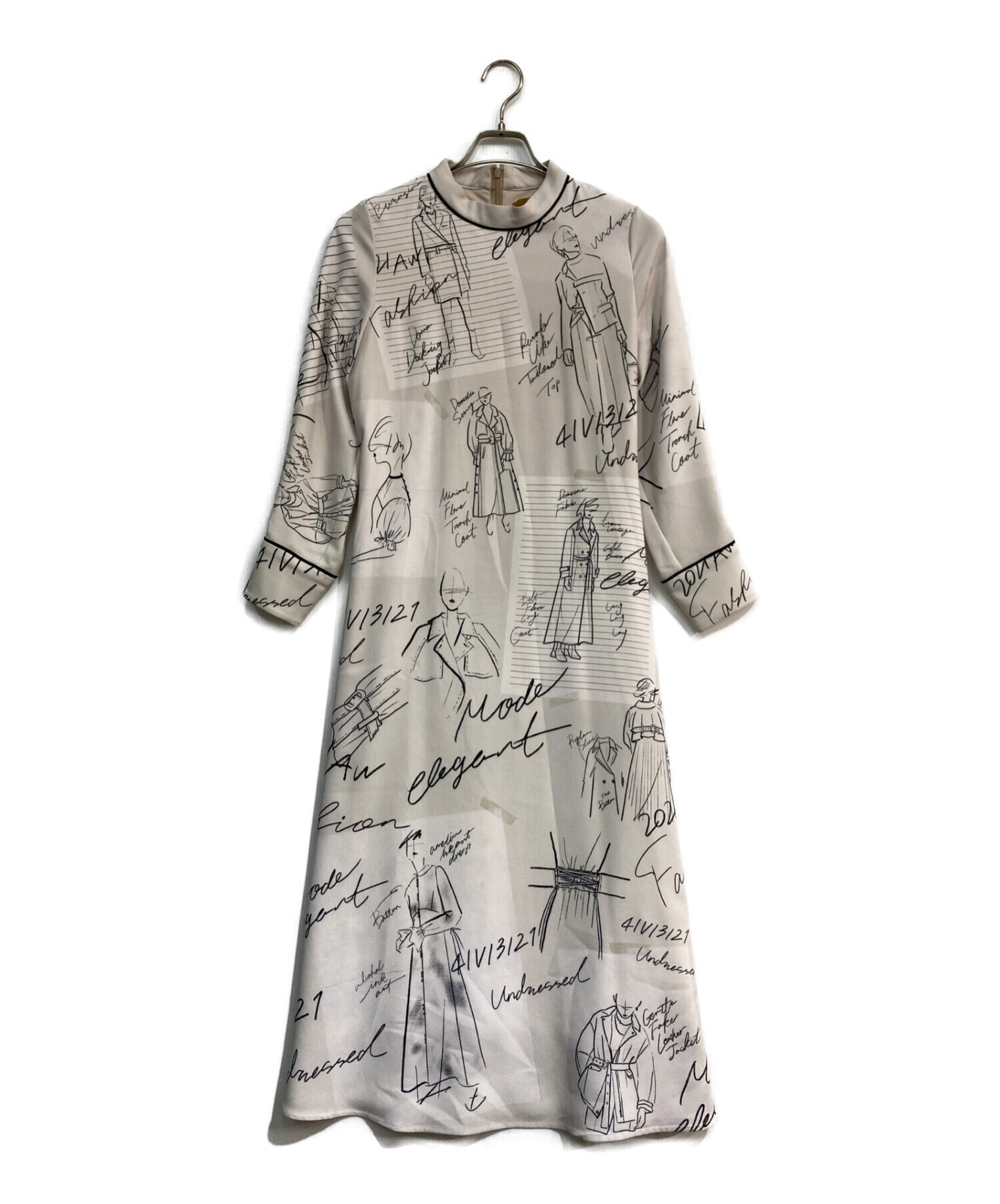 ameri vintage julia sketch dress