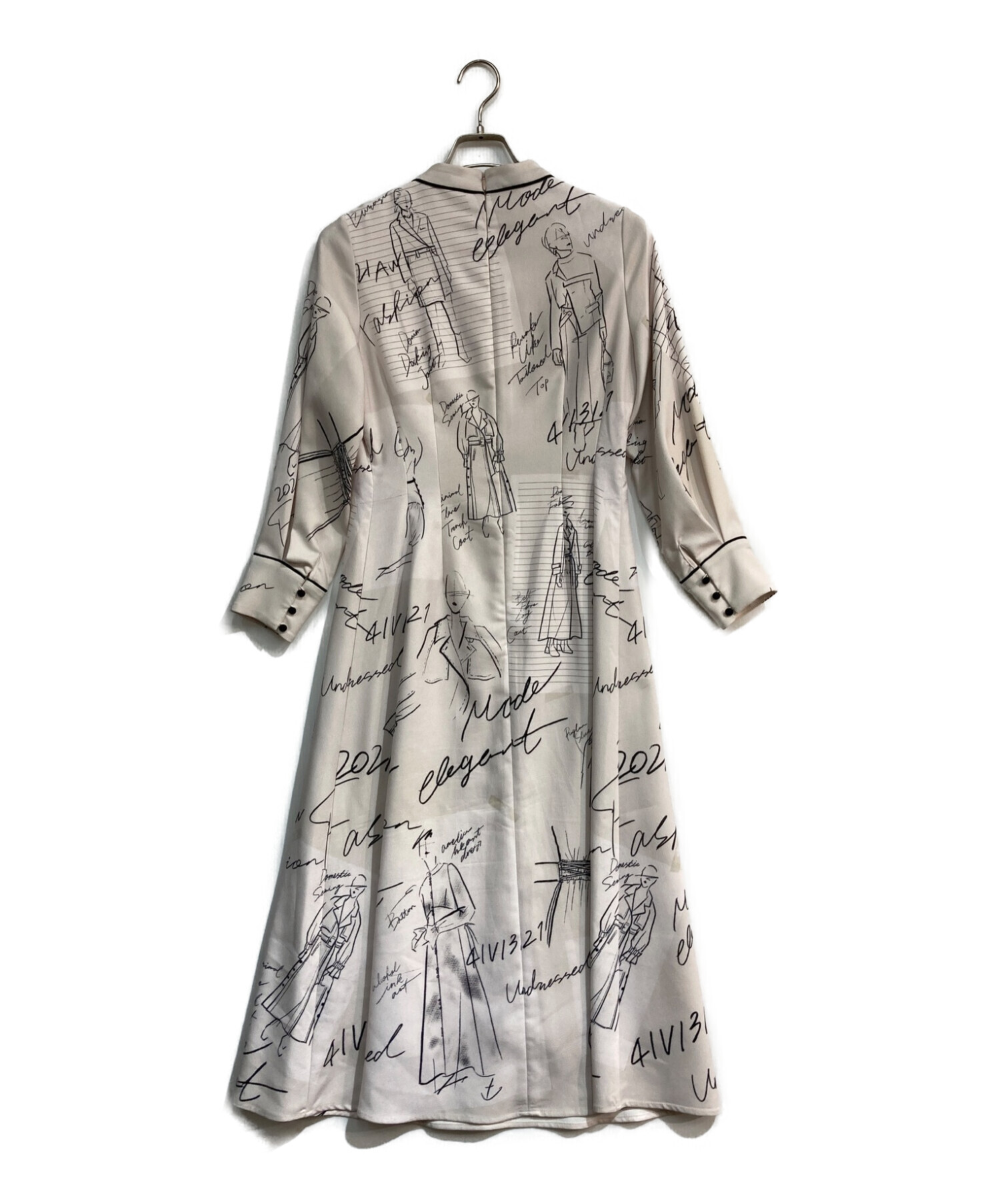 ameri vintage julia sketch dress