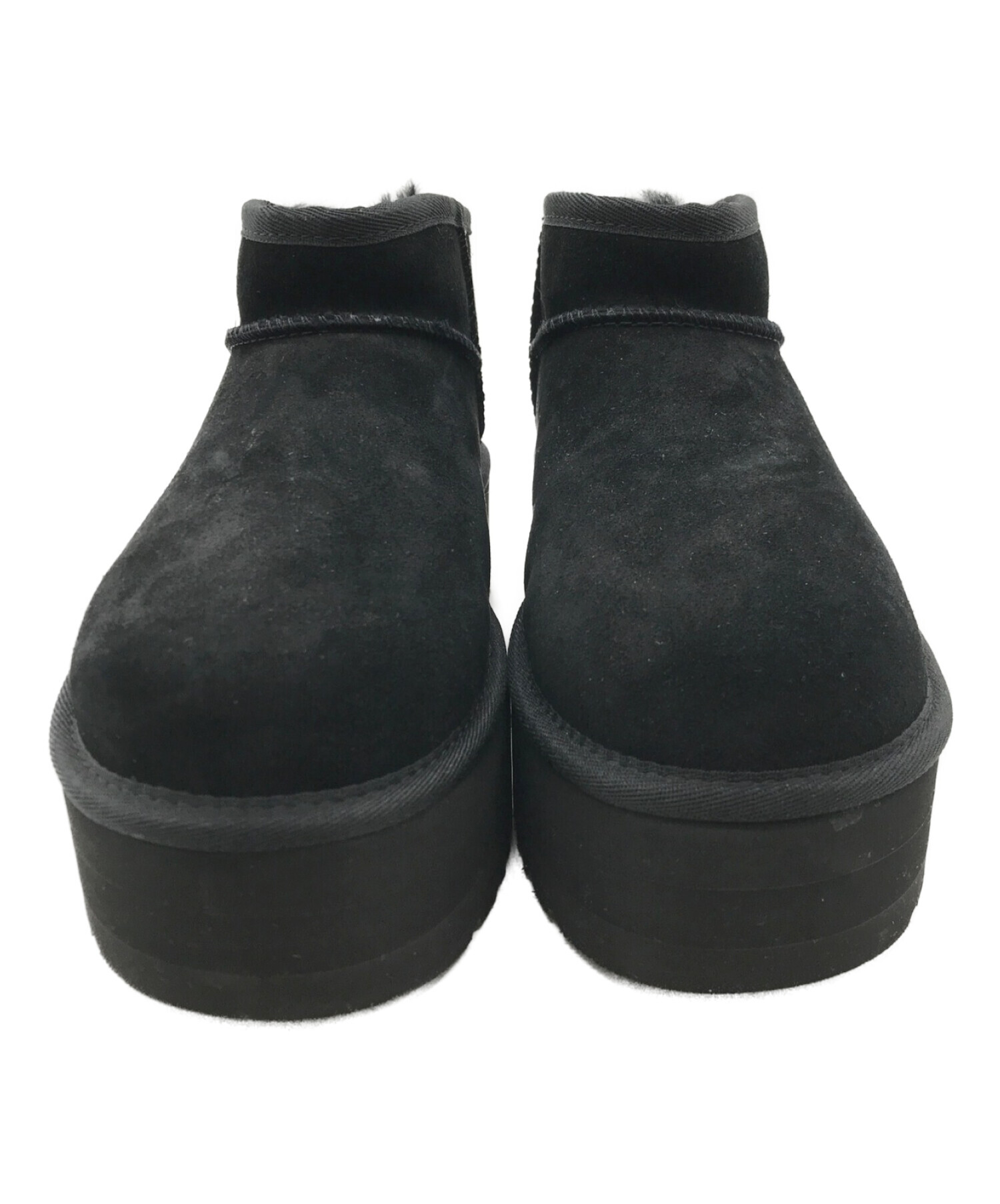 中古・古着通販】UGG (アグ) CLASSIC ULTRA MINI PLATFORM ブラック