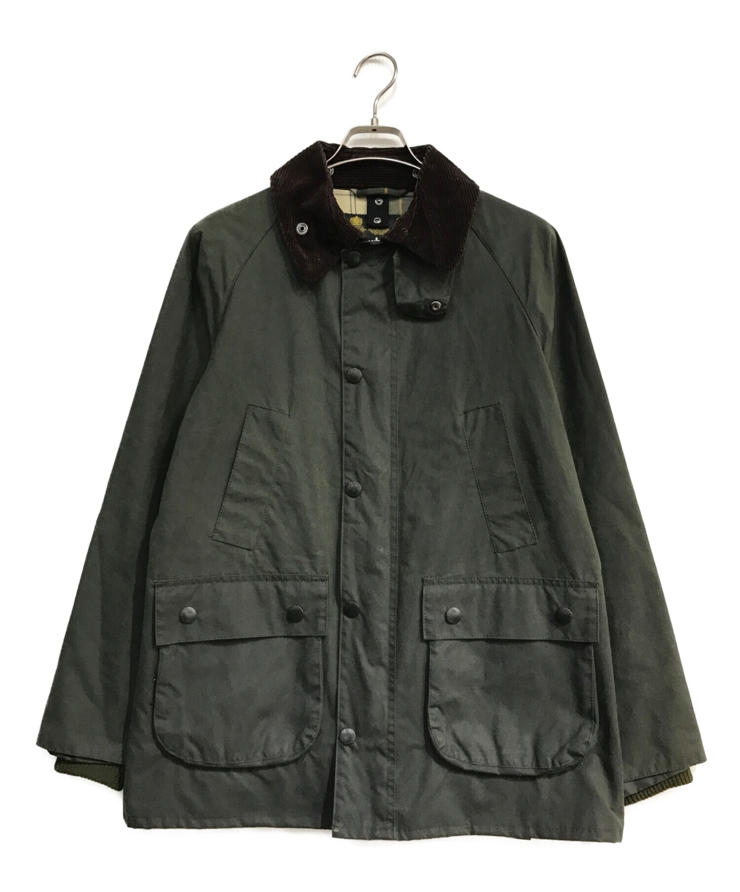 Barbour バブアー 38カーキ BEDALE SL ビデイル