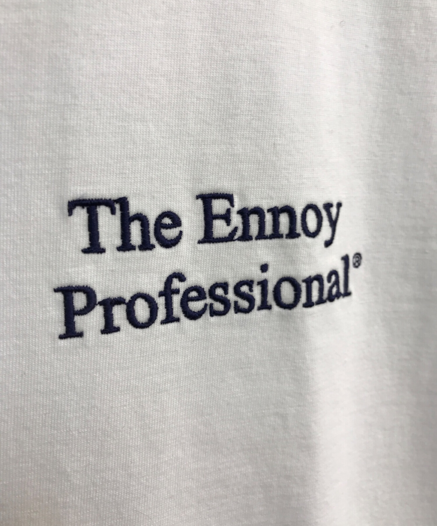 中古・古着通販】ENNOY (エンノイ) ロゴTシャツ SS21BRENCT02NTL